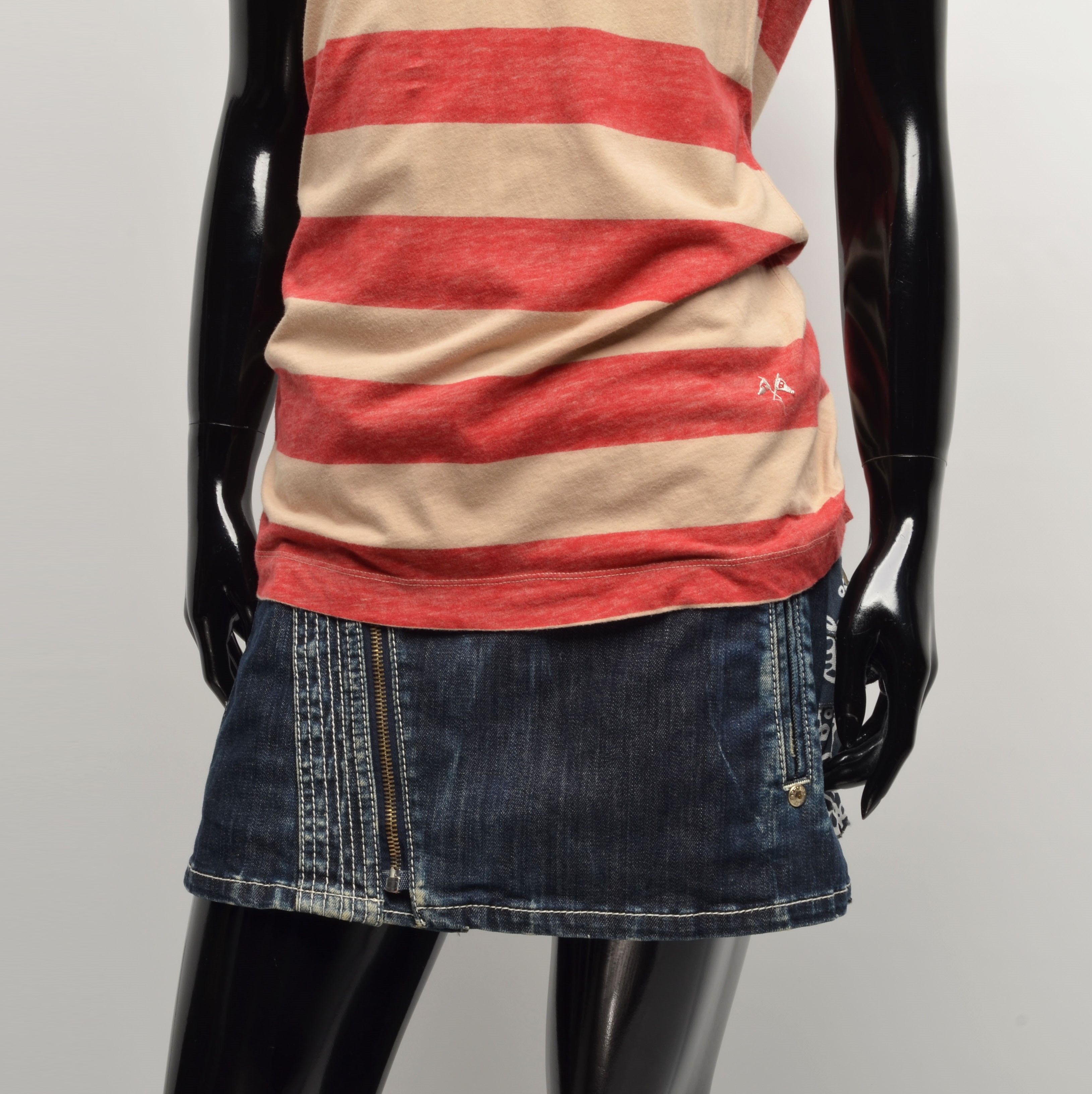Burberry × Vintage Vintage Thomas Burberry Striped Short Sleeve Top Size L / US 10 / IT 46 - 3 Thumbnail