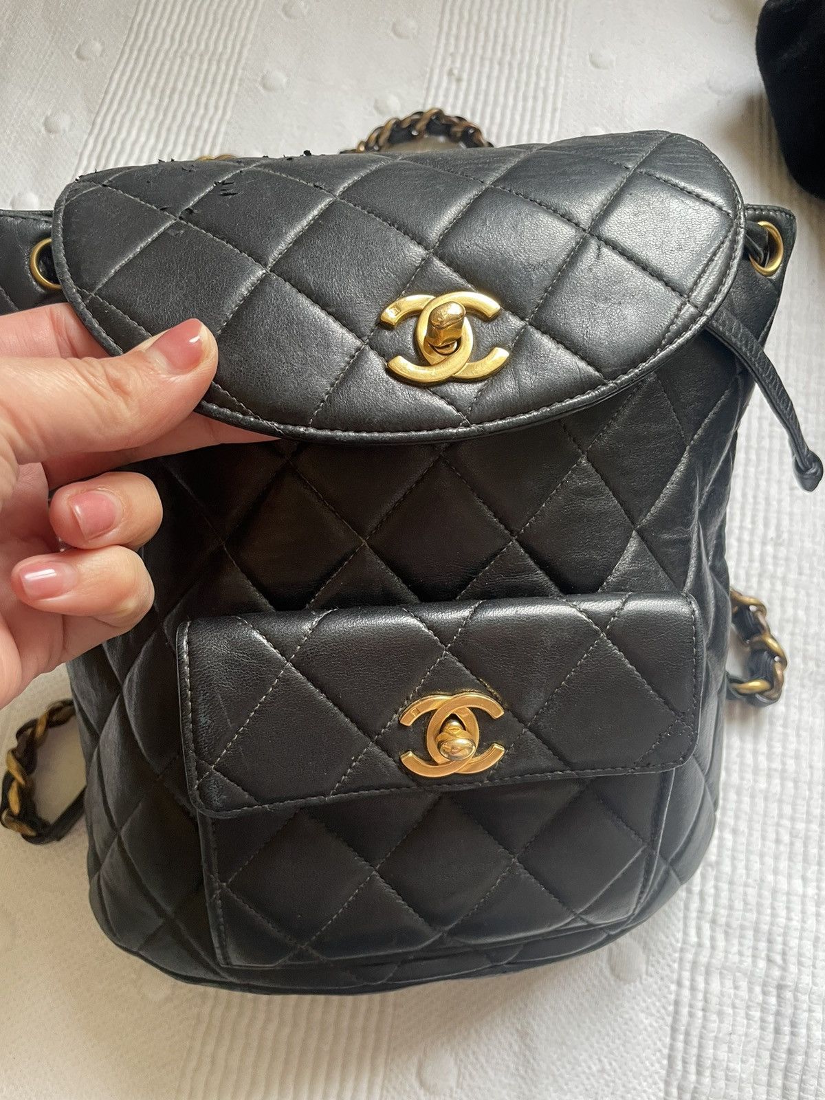 Chanel CHANEL Backpack Duma. Vintage. Good condition Size ONE SIZE - 3 Thumbnail