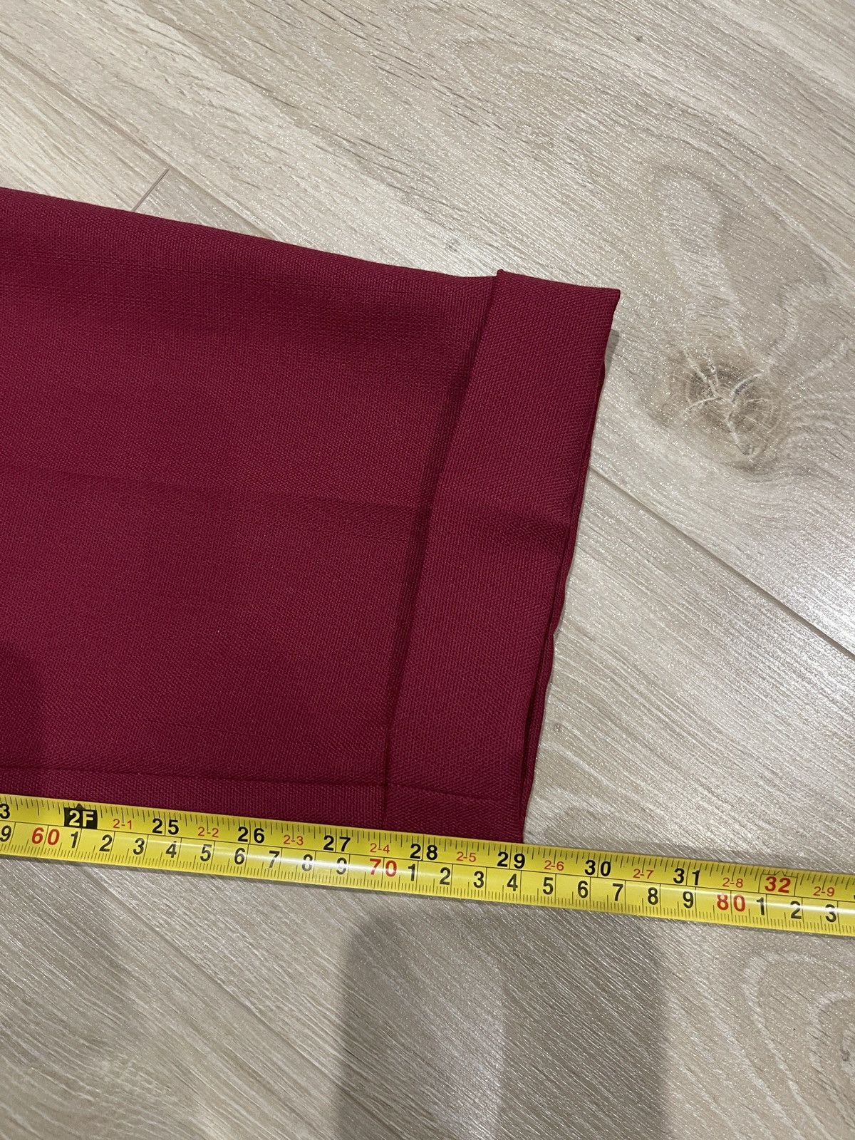 Hugo Boss HUGO BOSS Porte Fashion Fit Trousers Pants Burgundy Wool Size US 36 / EU 52 - 16 Thumbnail
