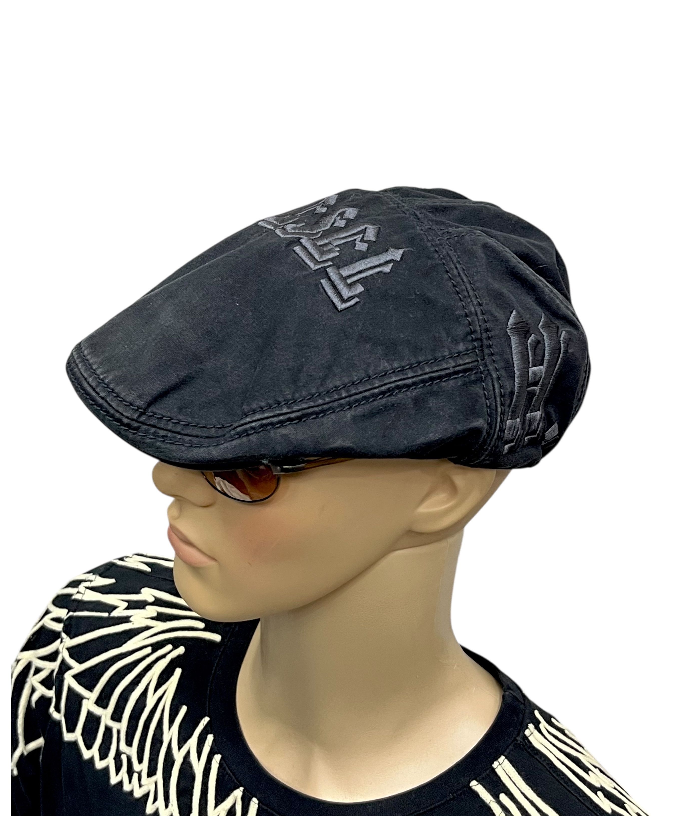 Diesel VERY RARE💥Vintage DIESEL BOLD EMBROIDERY Beretta Flat Cap Size ONE SIZE - 3 Thumbnail