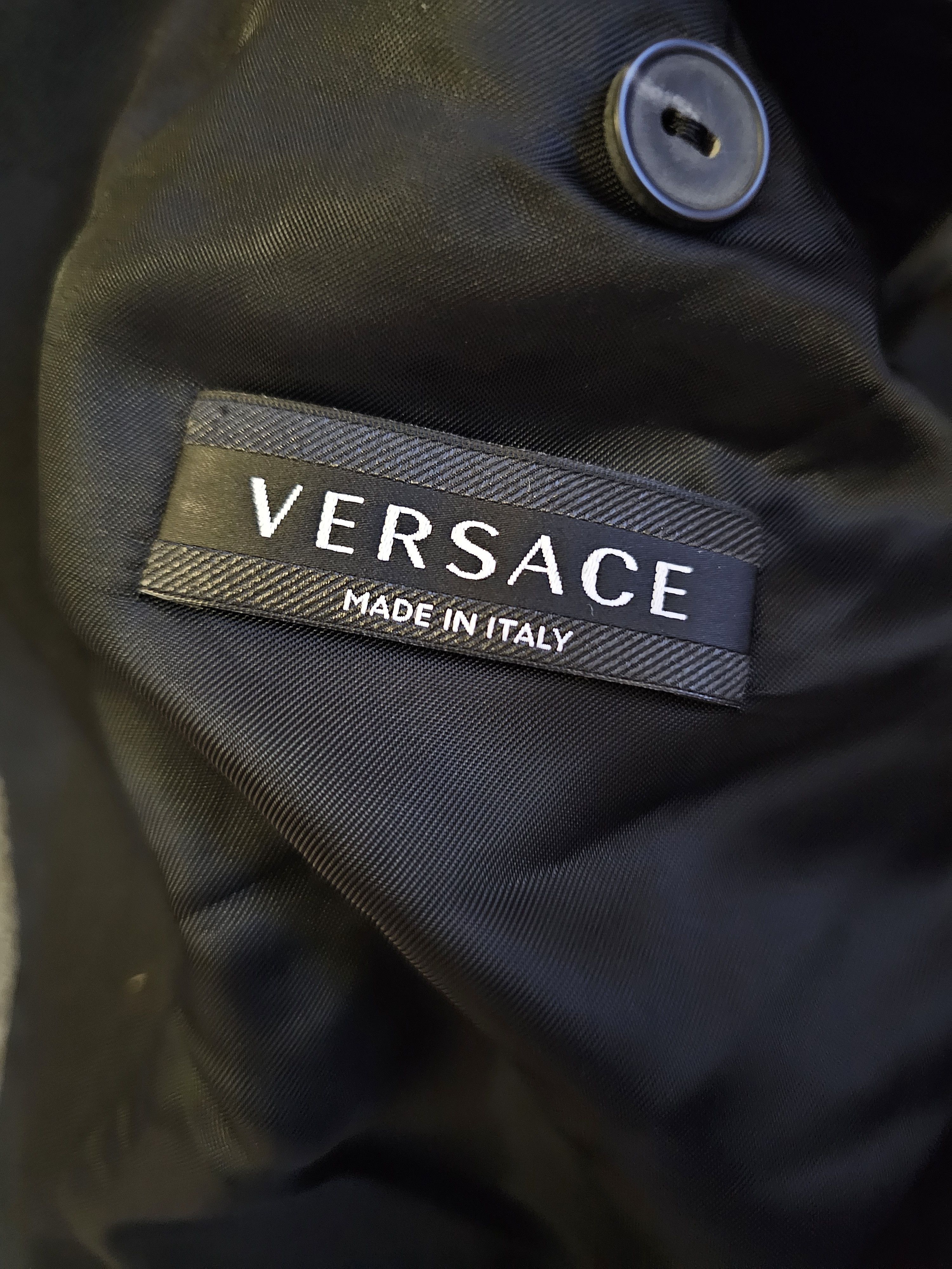 Versace Versace Men's Wool Suit Jacket Size 48 Size 48R - 5 Thumbnail