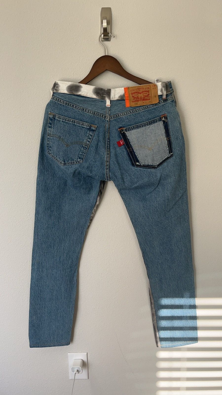 Heron Preston × Levi's Heron Preston Levi's 501 Denim Collab Size US 30 / EU 46 - 5 Thumbnail