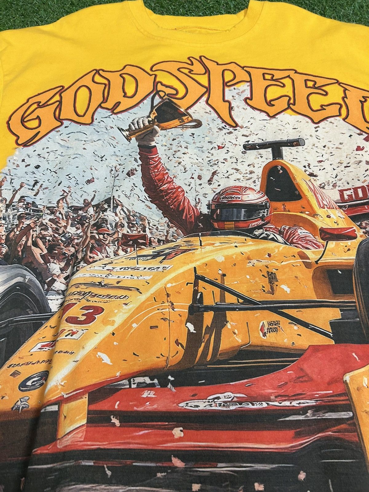 Godspeed Godspeed F1 Finishline T-Shirt Size US XL / EU 56 / 4 - 2 Thumbnail