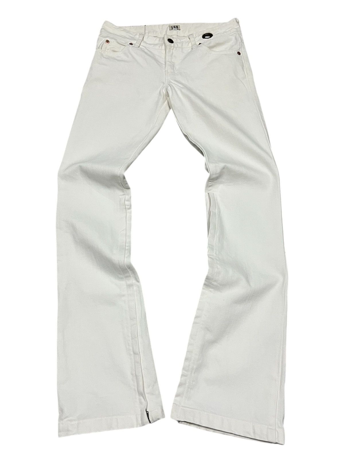 Le Grande Bleu (L.G.B.) L.G.B Chameleon Zip Flared Denim Size US 28 / EU 44 - 3 Thumbnail