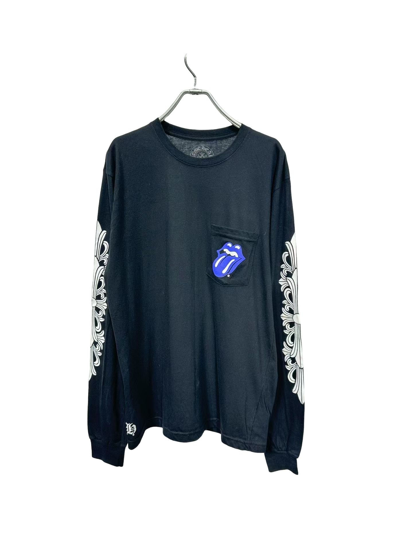 Chrome Hearts Crazy Faded Vintage 90s Chrome Hearts Floral LS Tee