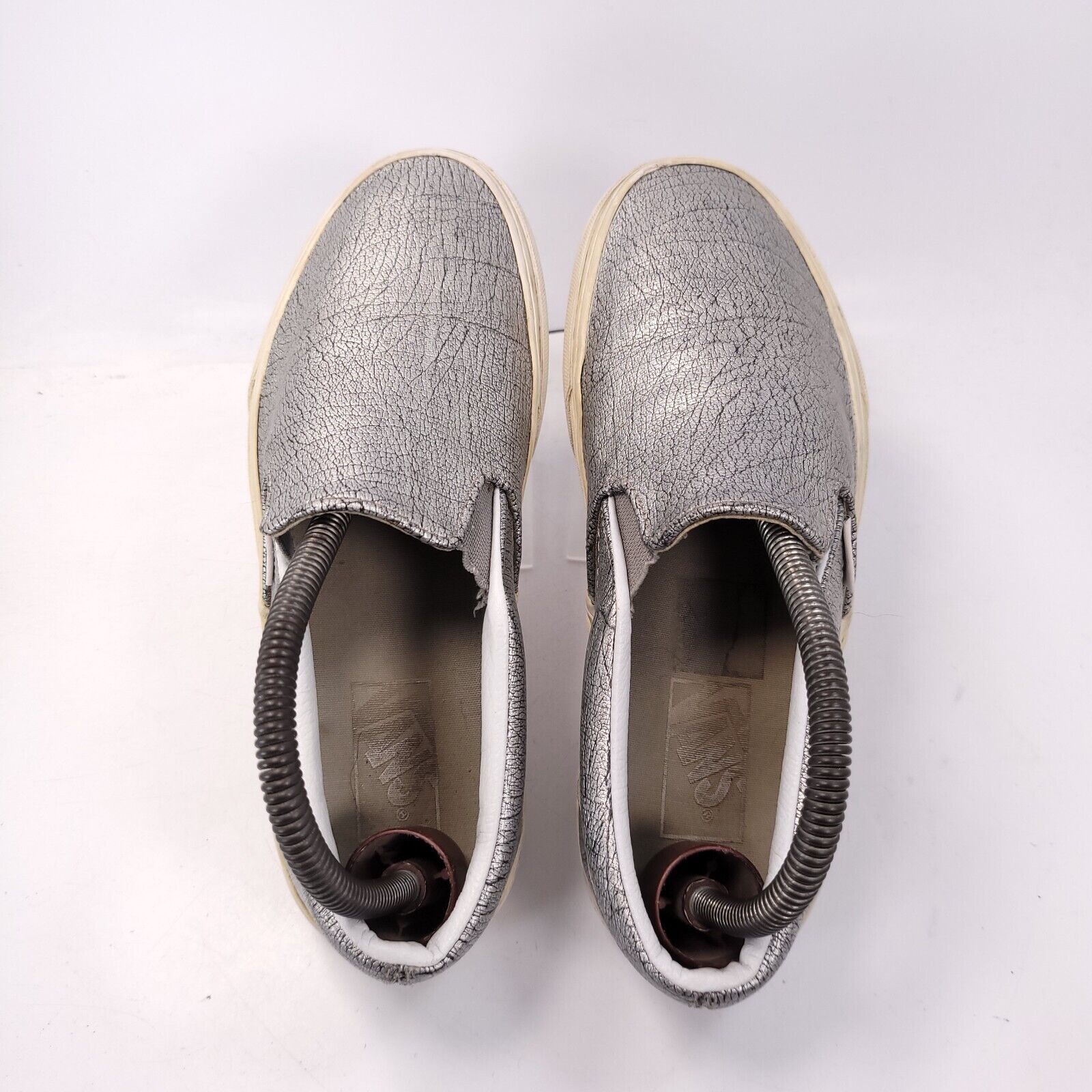 Vans Vans Off the Wall Athletic Shoe Women Size 7.5 721278 Silver Size US 7.5 / IT 37.5 - 4 Thumbnail