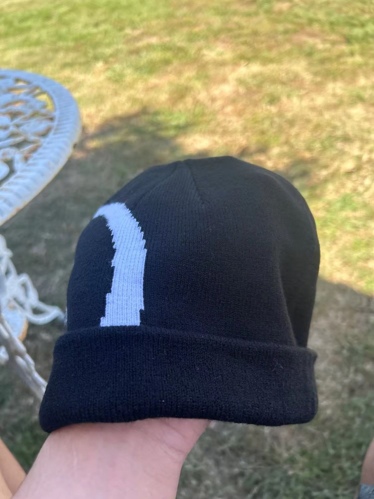 Japanese Brand Aphex Twin Kpop Beanie Hat Embroider Knit Warm Cap Size ONE SIZE - 3 Thumbnail