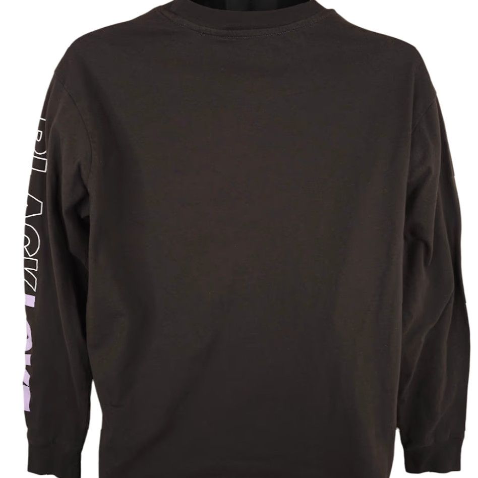 Vintage Black Men Smile T Shirt Mens Size Medium Black Love Long Sleeves Size US M / EU 48-50 / 2 - 4 Thumbnail