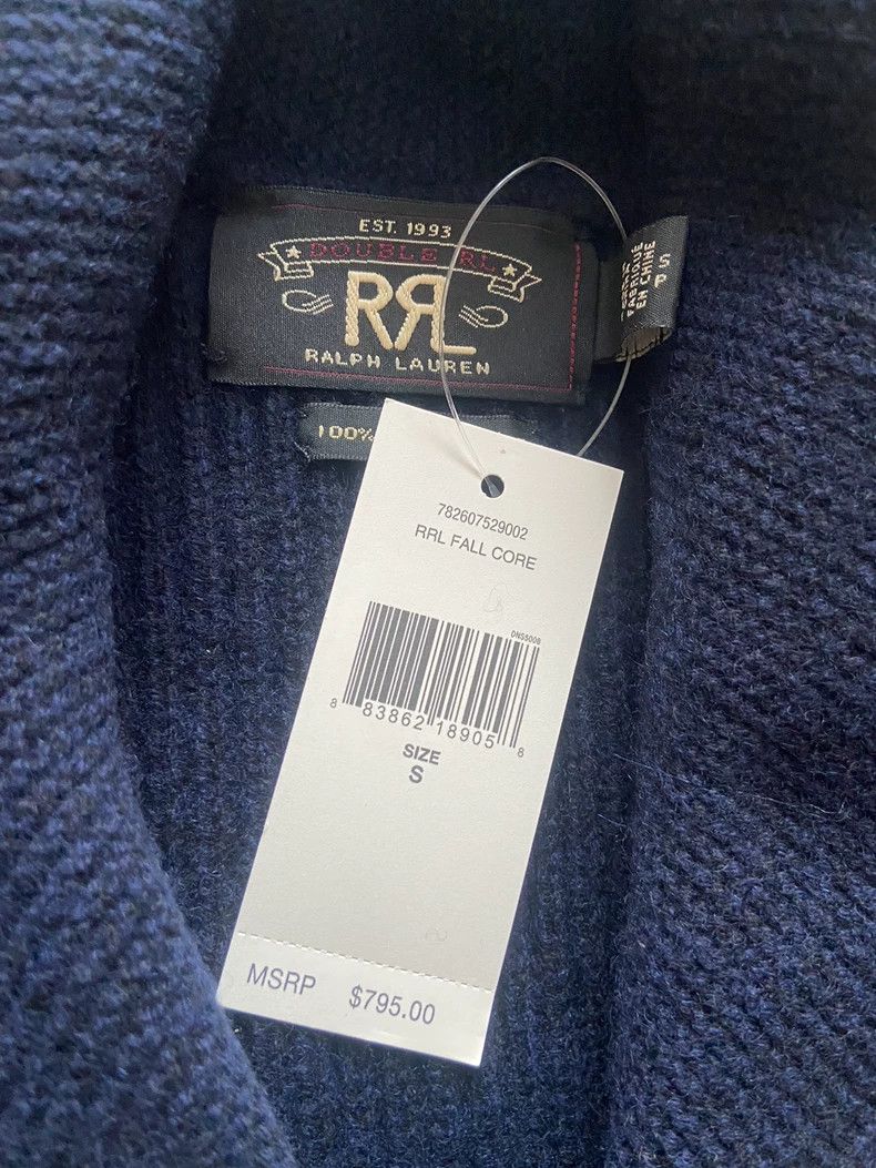 RRL Ralph Lauren RRL Ralph Lauren Vintage green fruit collar 100% cashmere Size US M / EU 48-50 / 2 - 4 Thumbnail
