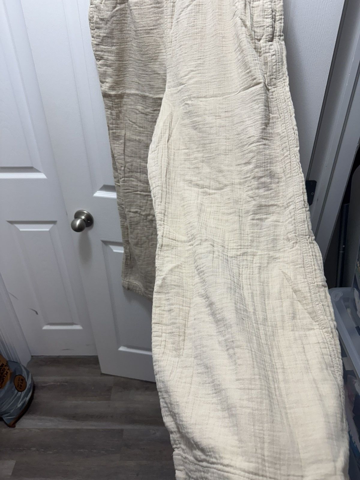 Gap × Vintage Gap Vintage Desert Oversized Beige Flared Lounge Pants Size US 32 / EU 48 - 3 Thumbnail
