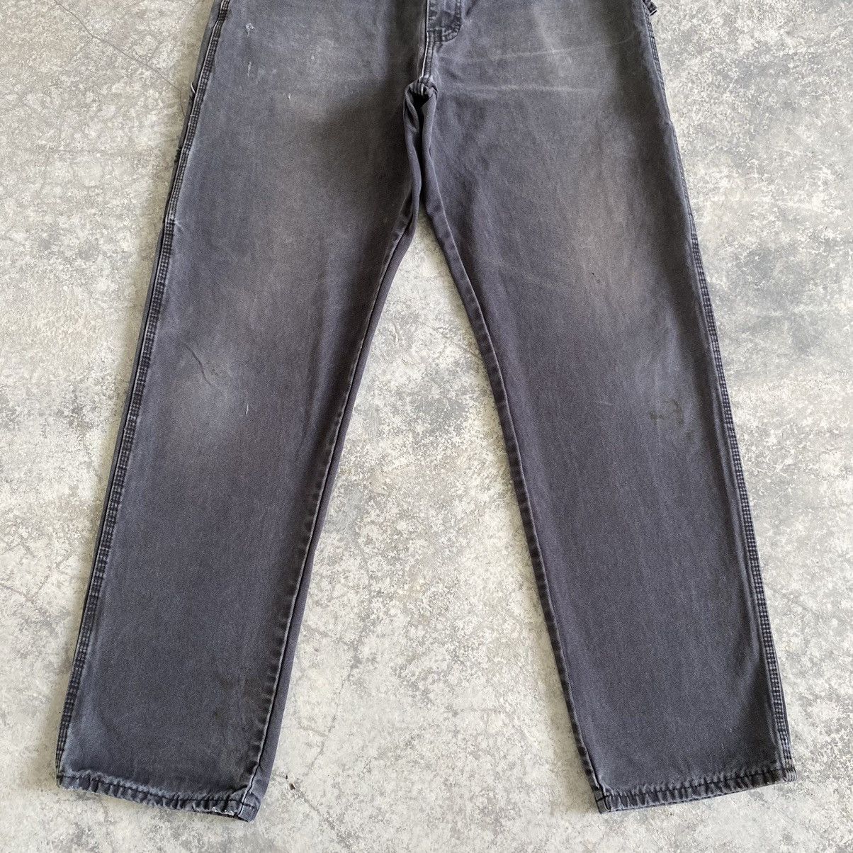 Dickies Vintage Dickies Faded Black Carpenter Work Pants Size US 36 / EU 52 - 3 Thumbnail