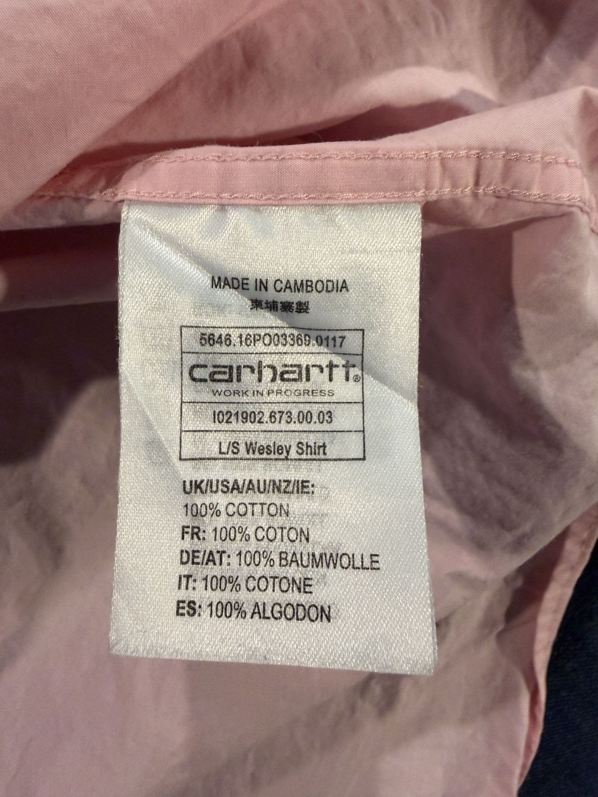 Carhartt Carhartt WIP (Work in Proress) Button Up Size US XXL / EU 58 / 5 - 5 Thumbnail