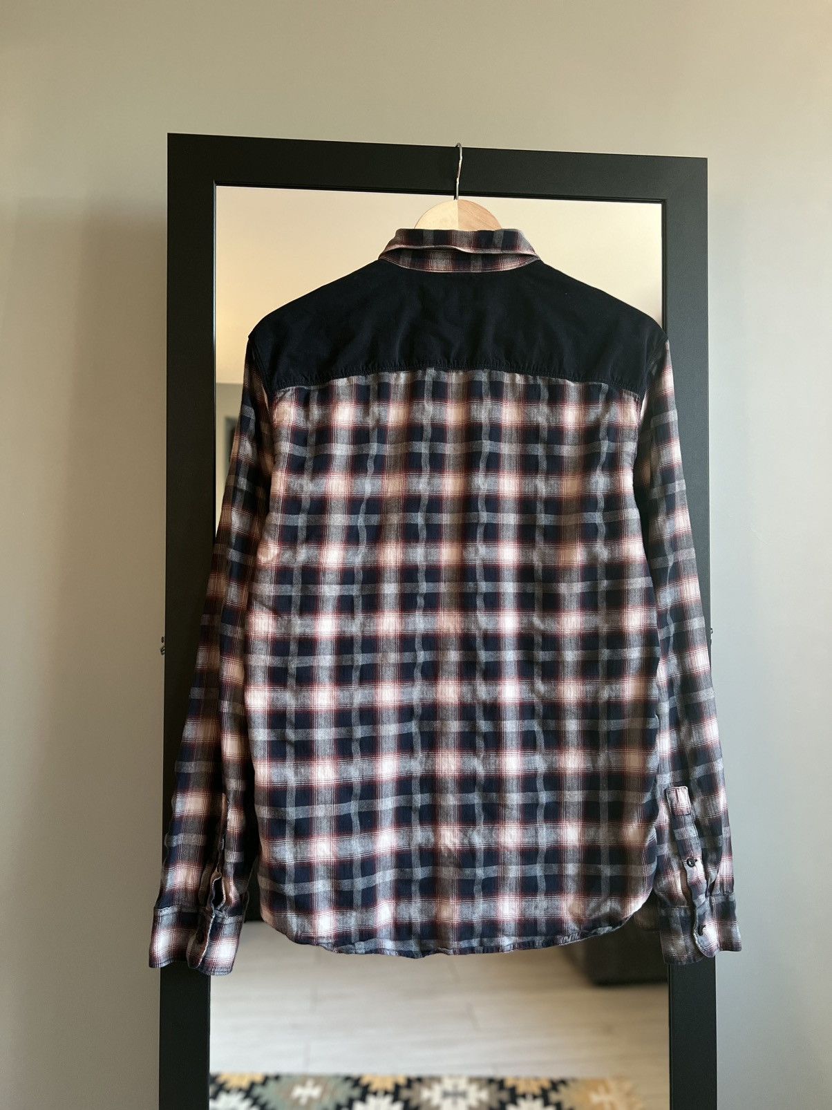 Allsaints Allsaints Plaid Corduroy Accent Cotton Flannel Shirt Size US M / EU 48-50 / 2 - 7 Thumbnail