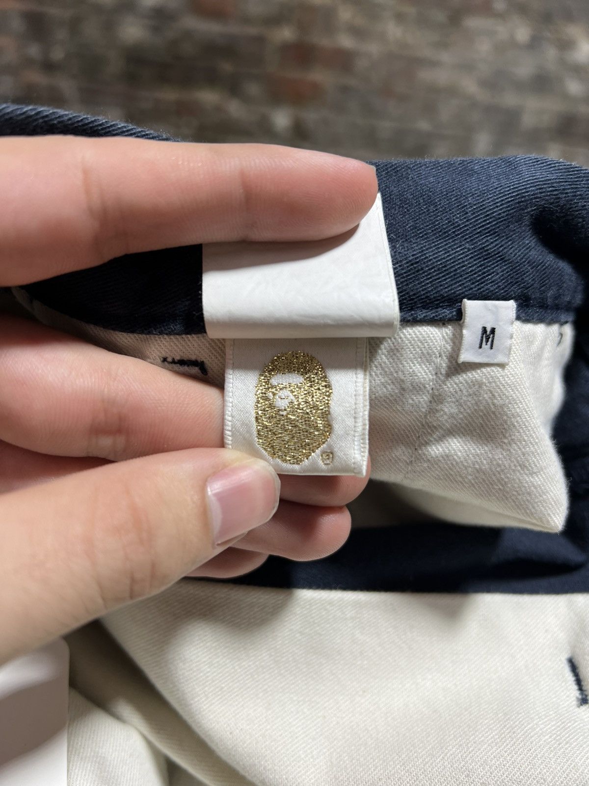 Bape Bape Star Embroidered Chino Pants Size US 32 / EU 48 - 5 Thumbnail