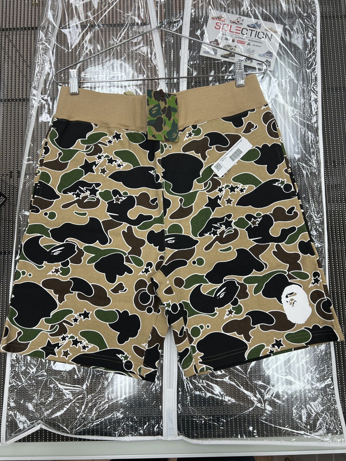 Bape STA CAMO SWEAT SHORTS Size US 36 / EU 52 - 2 Thumbnail