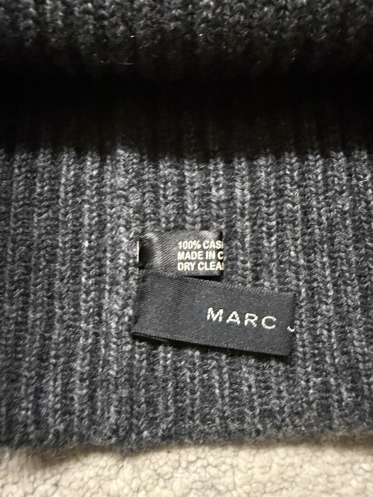 Marc Jacobs Cashmere Knit Beanie Size ONE SIZE - 4 Thumbnail