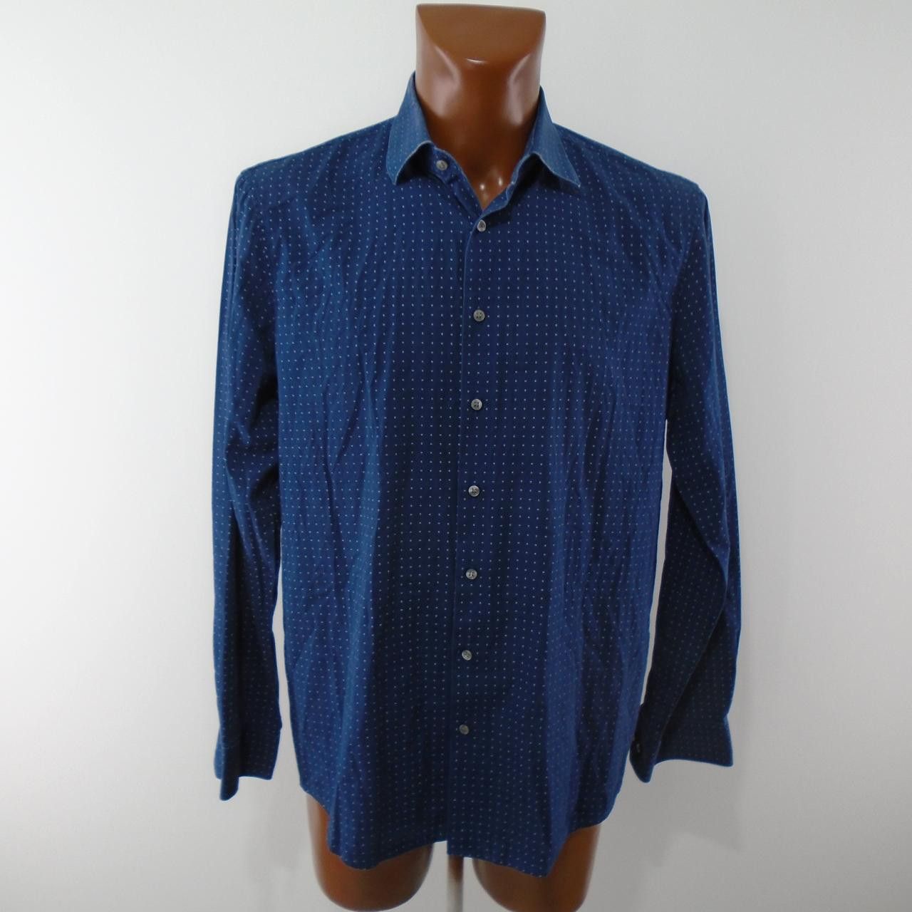 Calvin Klein Men's Shirt Calvin Klein. Dark blue. M. Used. Good Size US M / EU 48-50 / 2 - 2 Thumbnail