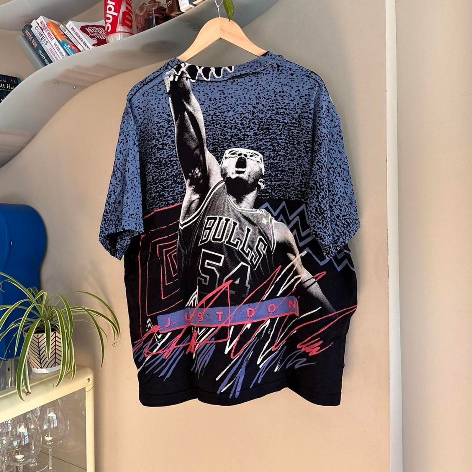 Just Don × Vintage Vintage Y2K Just Don Chicago Bulls AOP Shirt Size US XL / EU 56 / 4 - 5 Thumbnail