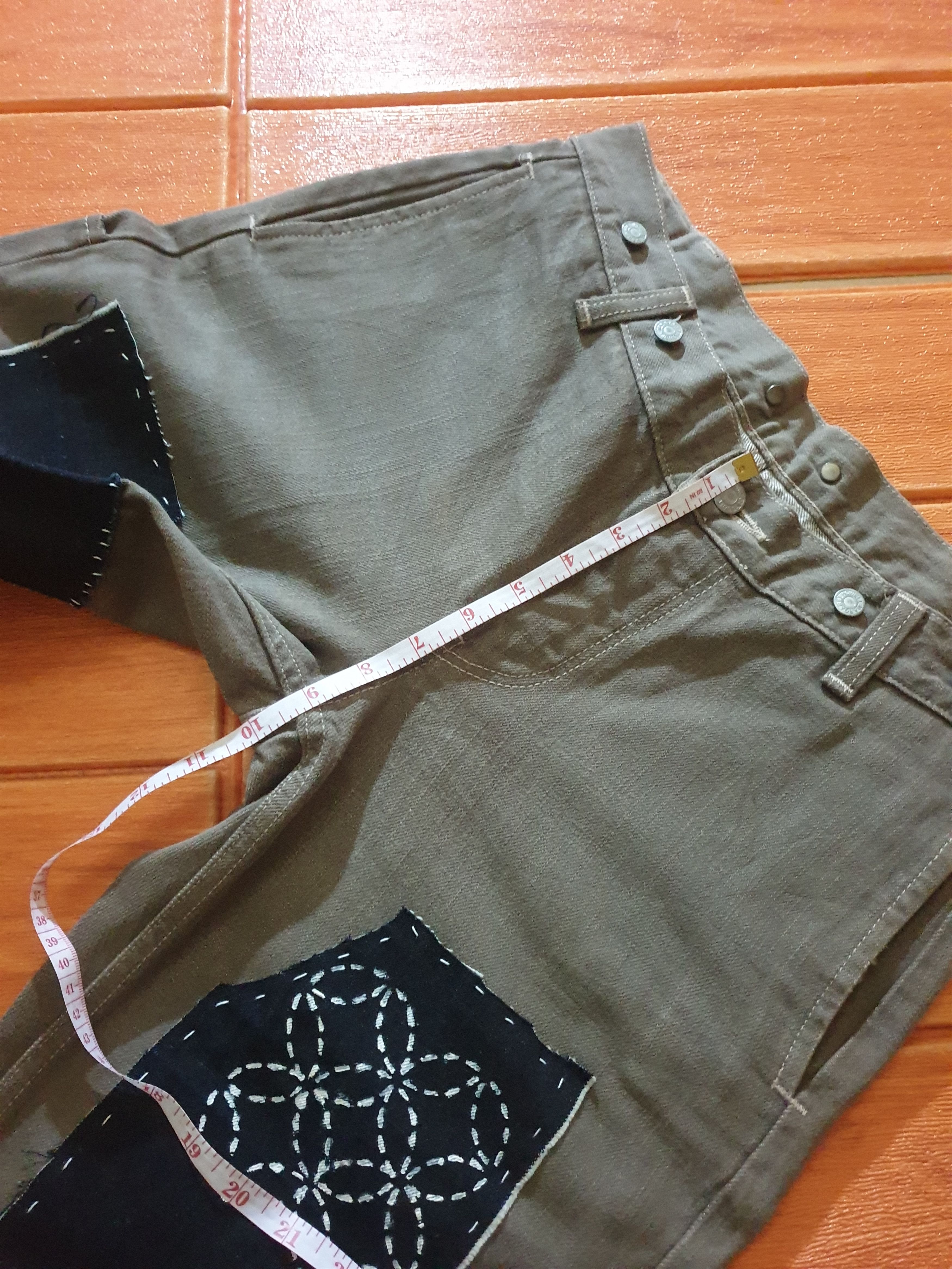 Margaret Howell Margaret Howell x Edwin selvedge custom shashiko pant Size US 31 - 9 Thumbnail