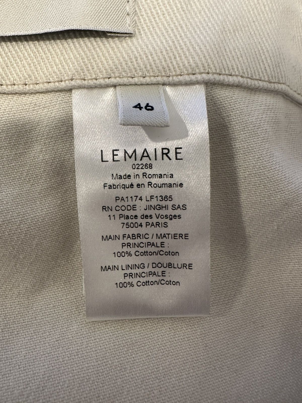 Lemaire Lemaire Big Work Pants Size US 31 - 5 Thumbnail