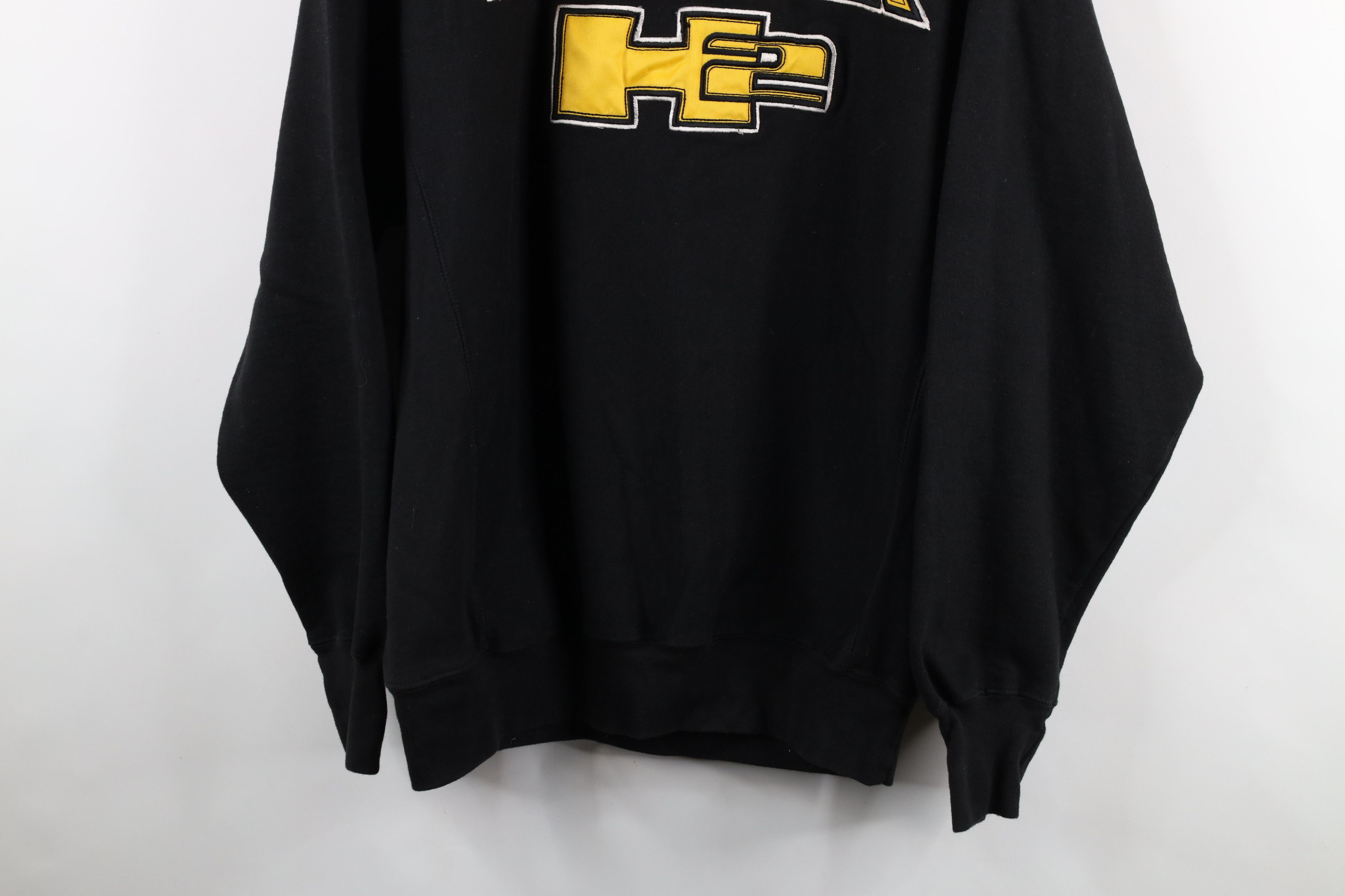 Vintage Vintage 90s Y2K Heavyweight Hummer H2 Crewneck Sweatshirt Size US L / EU 52-54 / 3 - 3 Thumbnail