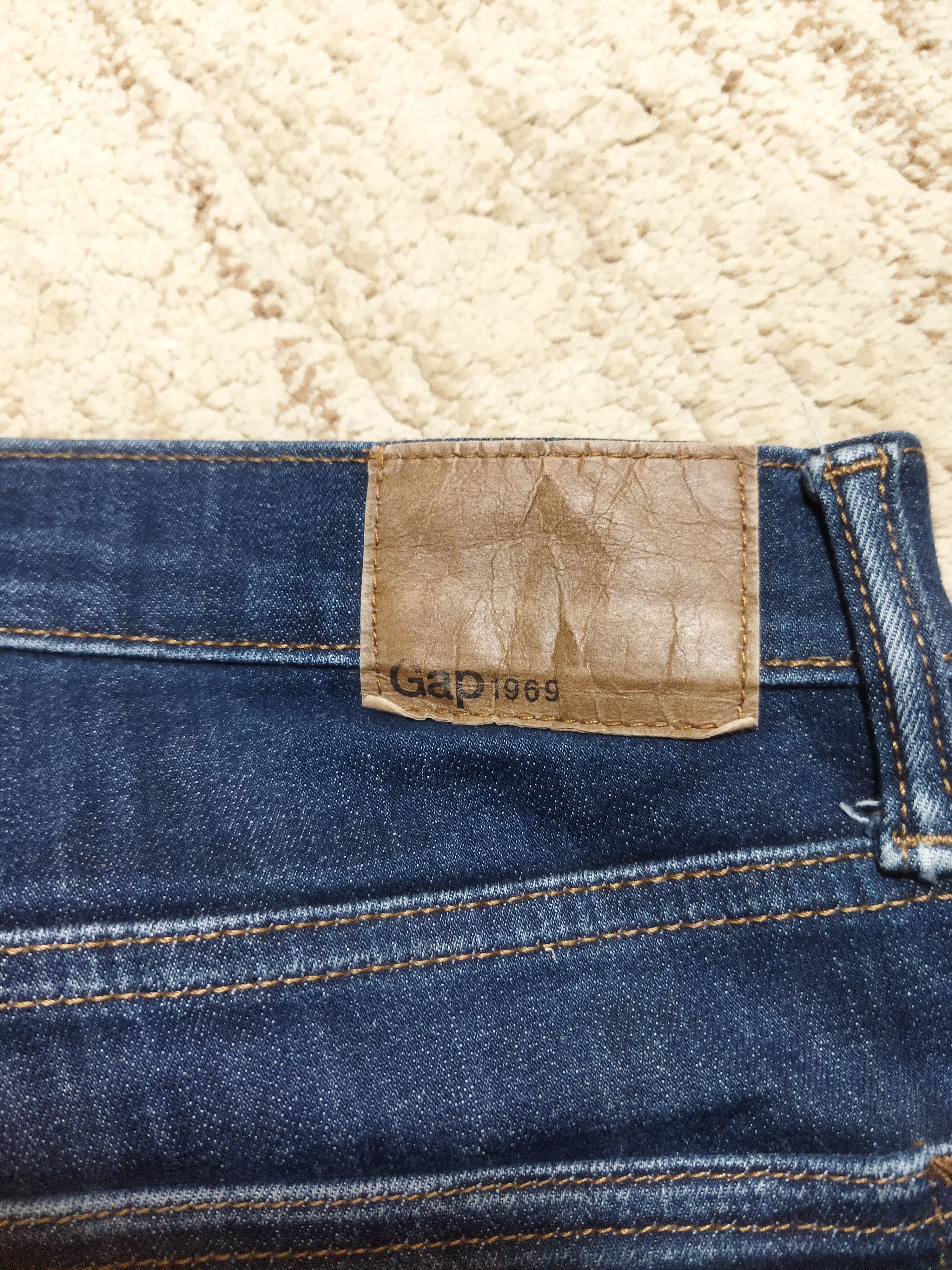 Gap × Vintage VINTAGE GAP1969 SKINNY BLUE JEANS PANTS Size US 32 / EU 48 - 11 Thumbnail