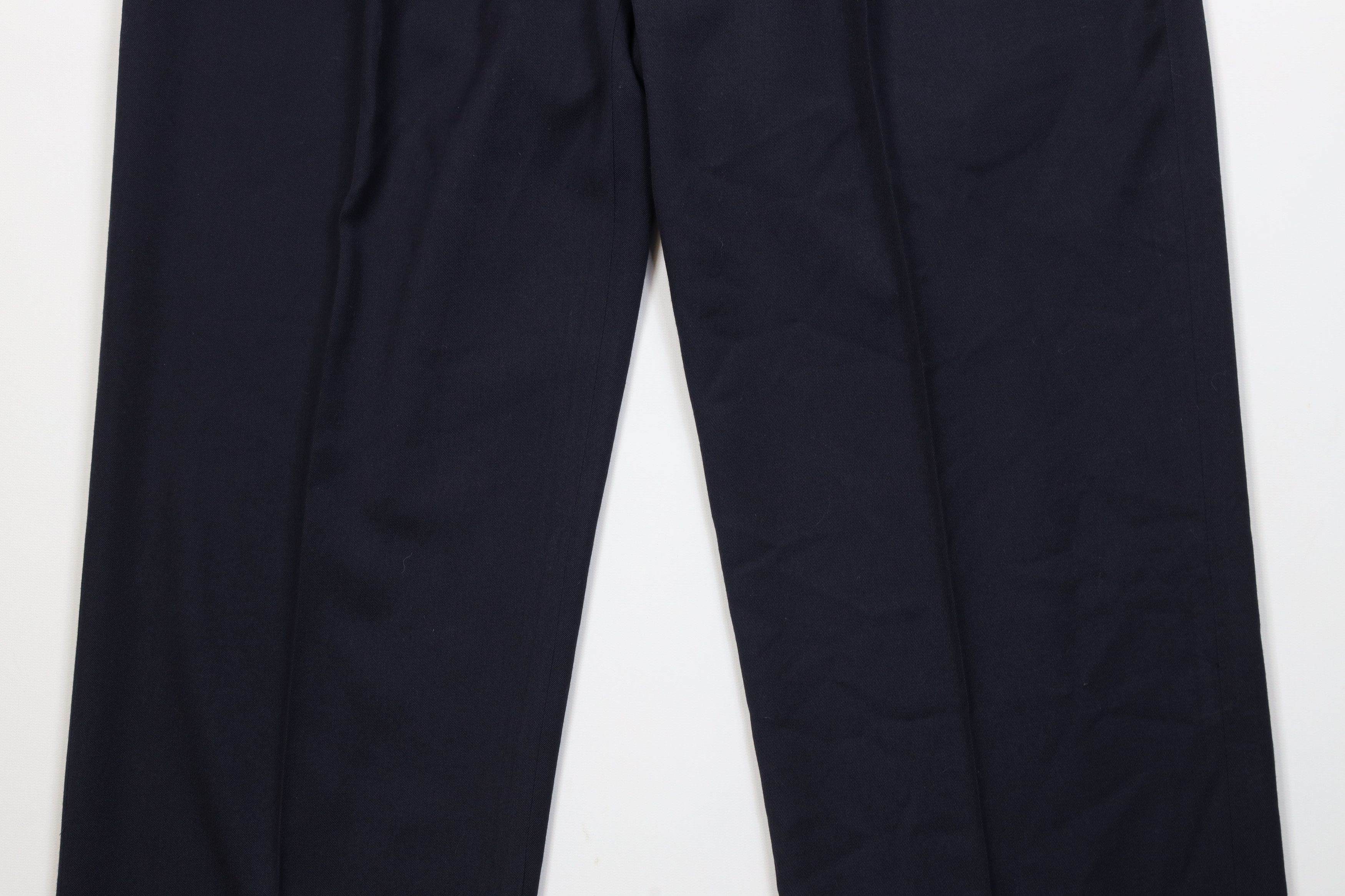 Vintage Vintage 90s Streetwear Wool Blend Knit Wide Leg Chino Pants Size US 36 / EU 52 - 3 Thumbnail