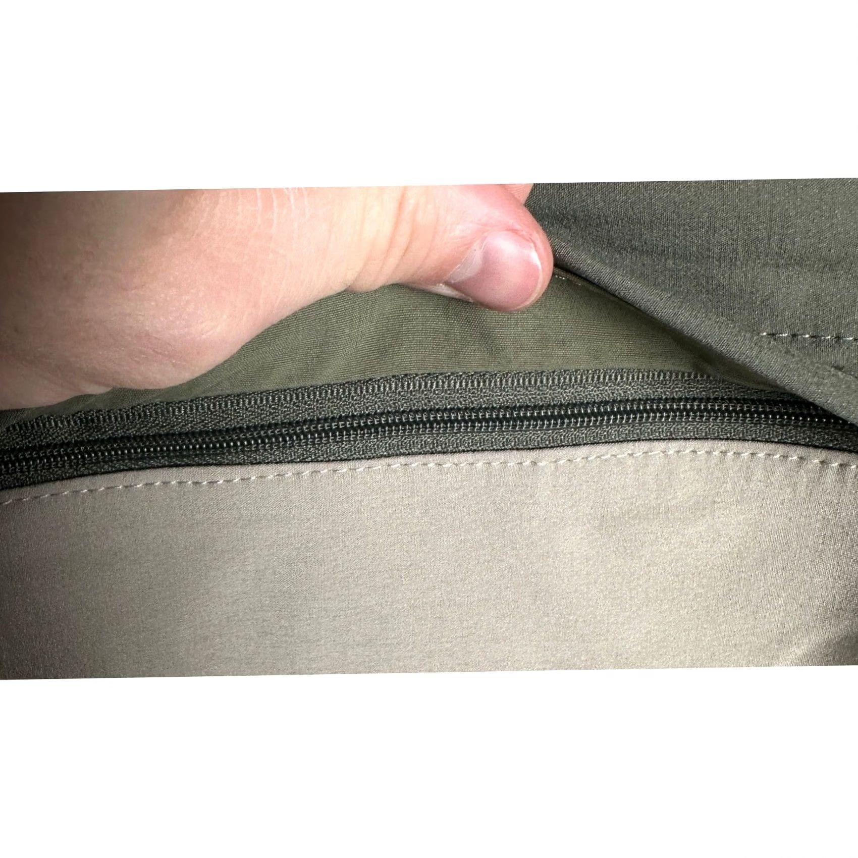 Eddie Bauer Eddie Bauer Pants Women 14 Green Tan Colorblock Hiking Convertible Pockets Travel Outdoors Gyropore? Size 36" / US 14 / IT 50 - 5 Thumbnail
