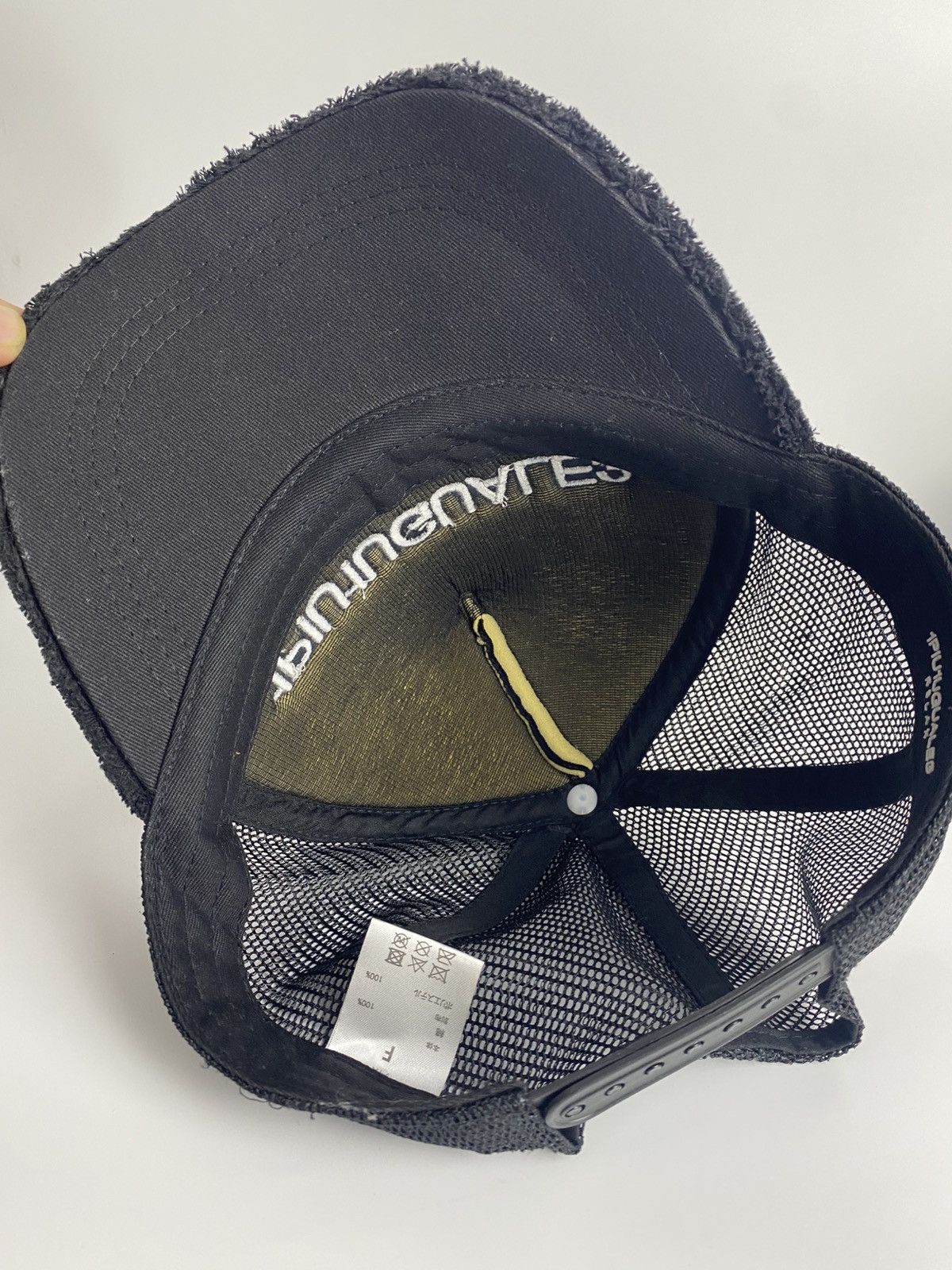 Japanese Brand 1PIU1UGUALE3 Trucker Cap Hat Size ONE SIZE - 4 Thumbnail