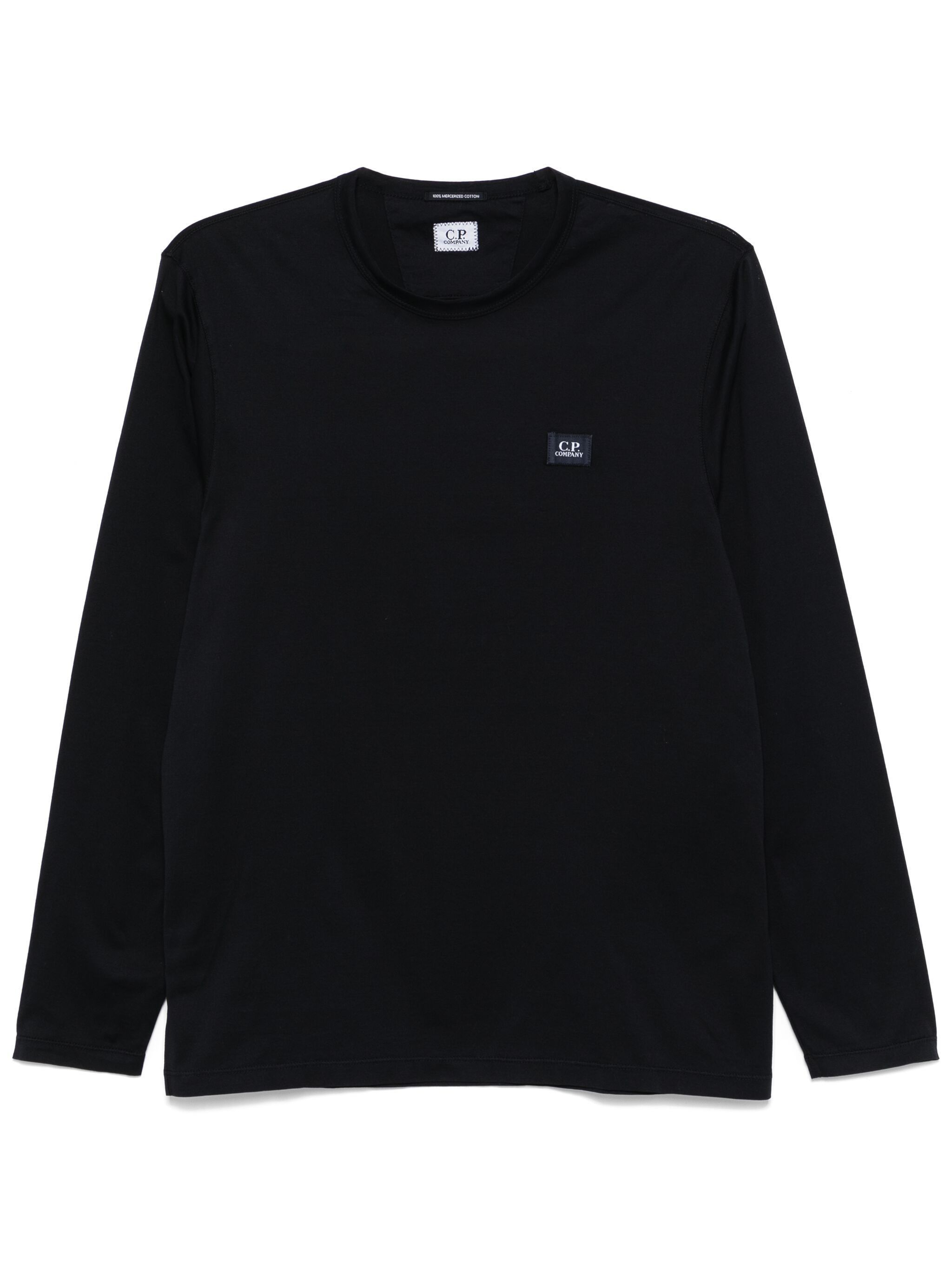 C.P. Company o1y1224 Logo Crewneck T-Shirt in Navy Blue Size US S / EU 44-46 / 1 - 1 Thumbnail