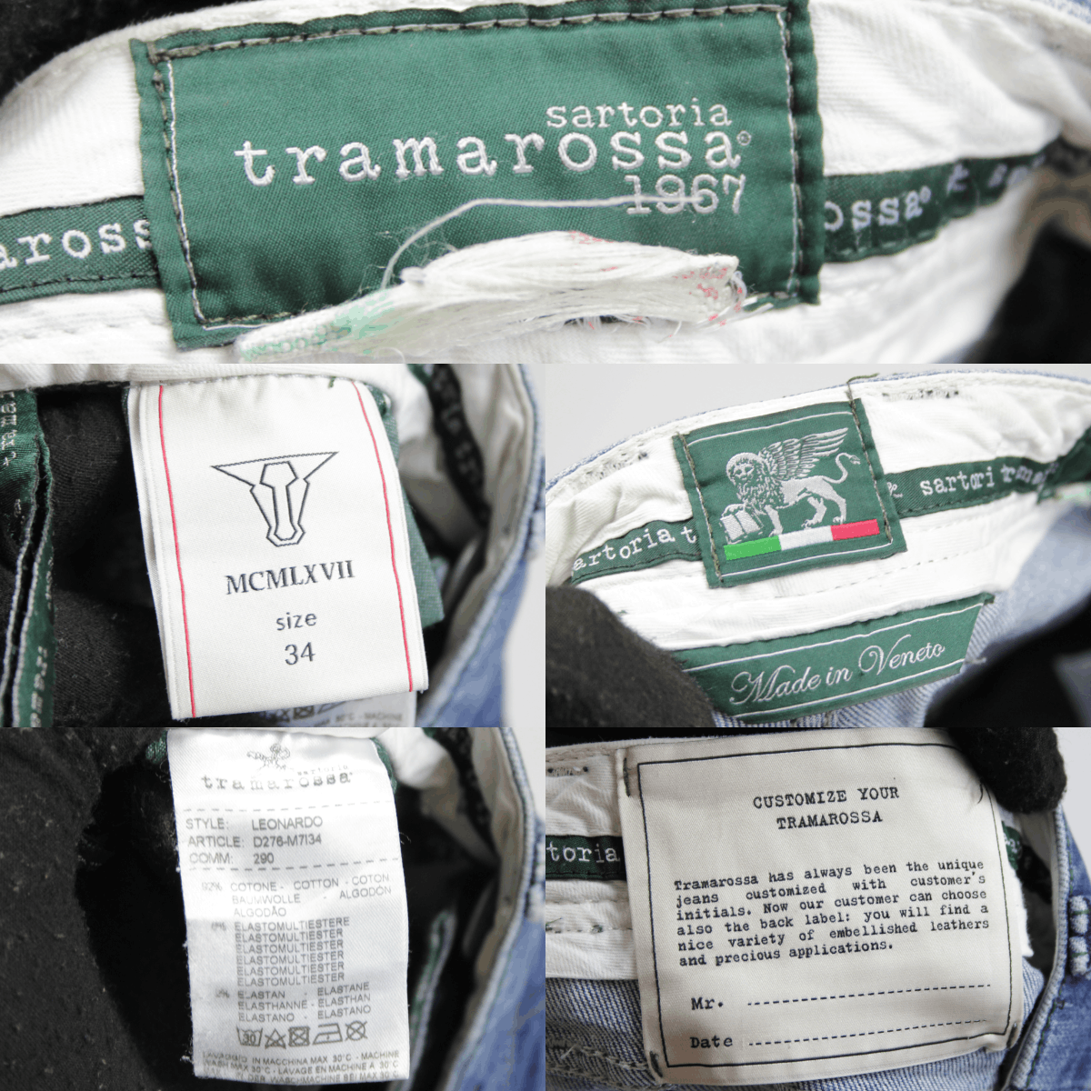 Other Tramarossa Selvedge Leonardo Jeans Size US 34 / EU 50 - 10 Thumbnail