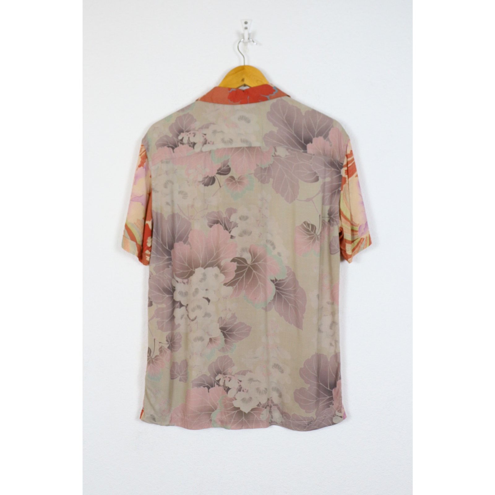 Allsaints Allsaints Tsuru Japanese Printed Viscose Open Collar Shirt Size US S / EU 44-46 / 1 - 6 Thumbnail