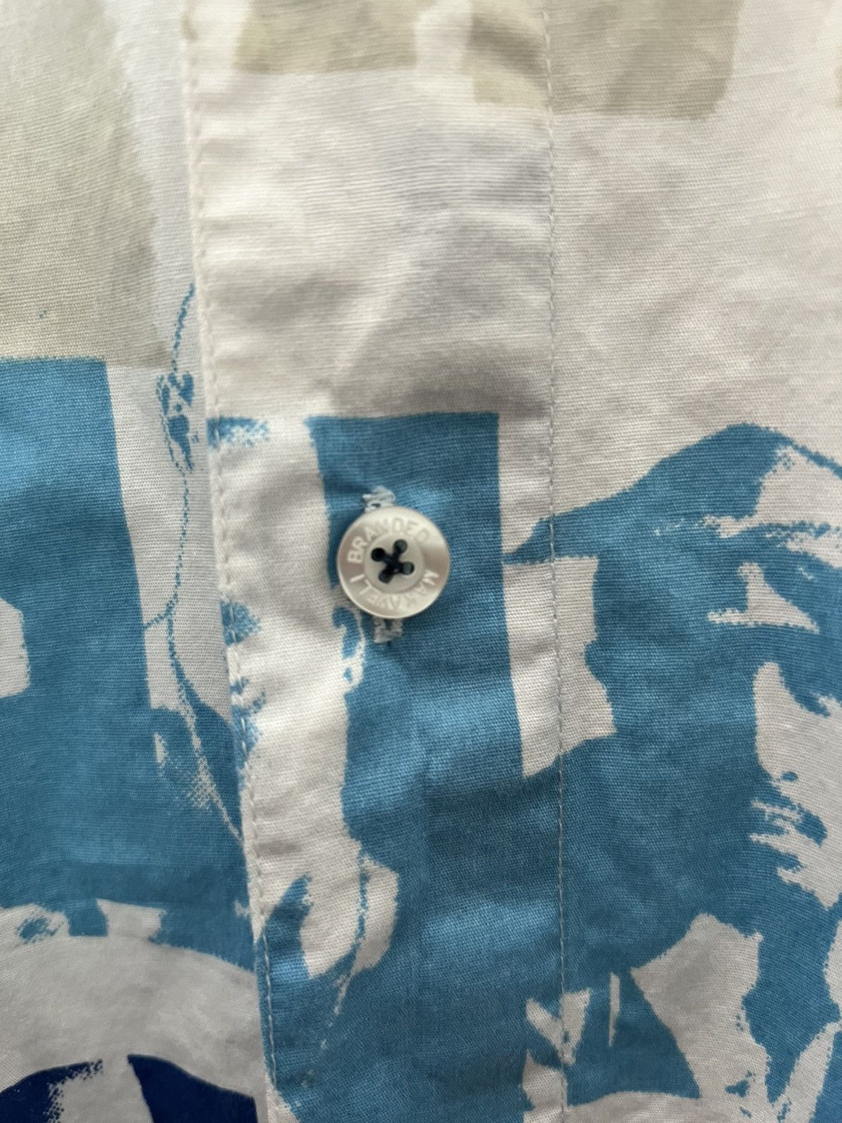 Makaveli VINTAGE RARE MAKAVELI BRAND TUPAC BUTTON UP Size US L / EU 52-54 / 3 - 4 Thumbnail
