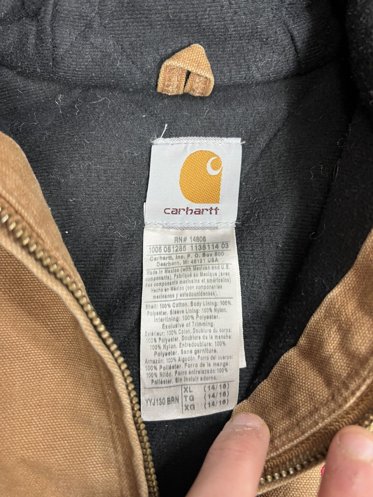 Carhartt vtg 90s carhartt active active detroit type jacket y2k Size US S / EU 44-46 / 1 - 7 Thumbnail