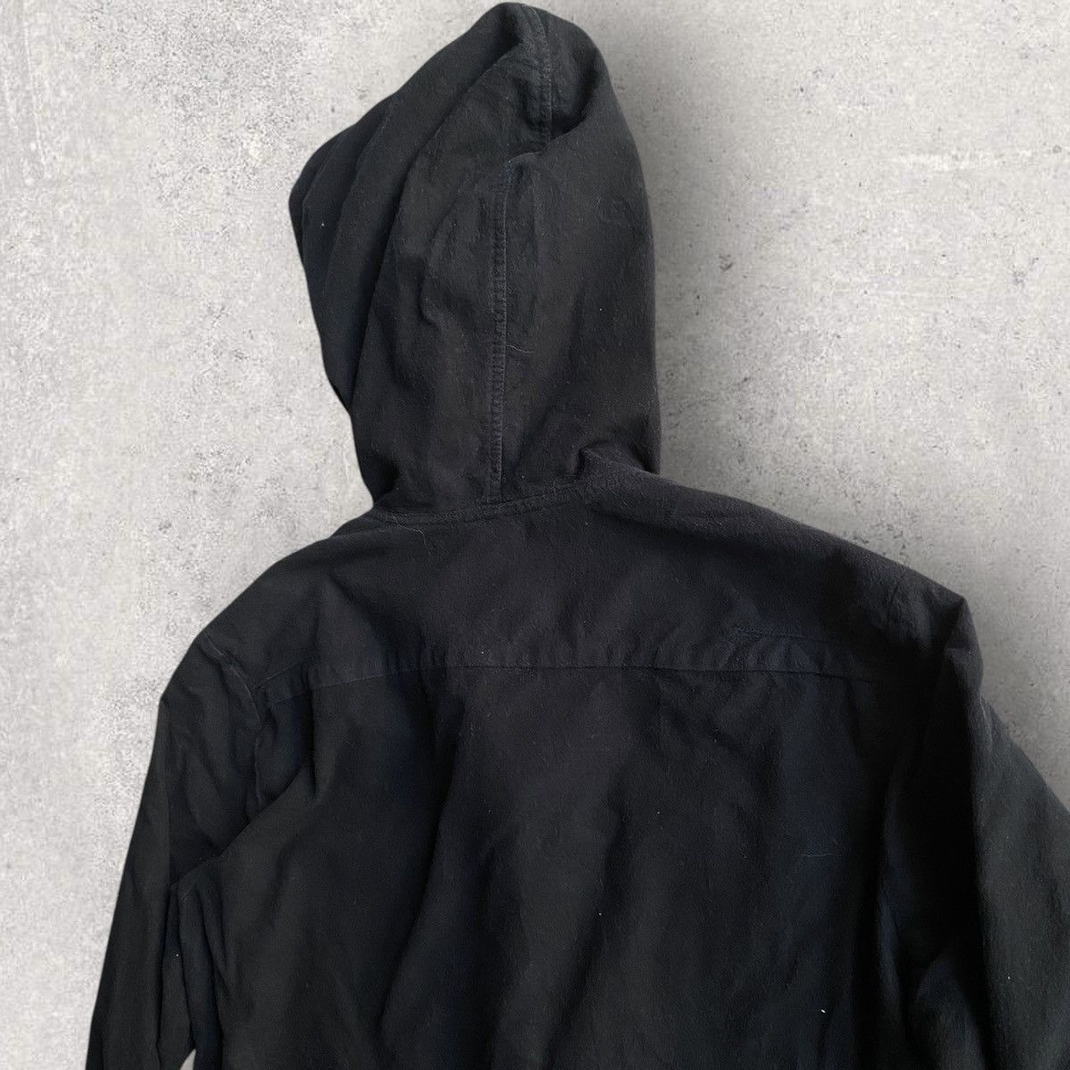 Number (N)ine Hybrid Black Fleece Shirt Size US S / EU 44-46 / 1 - 4 Thumbnail