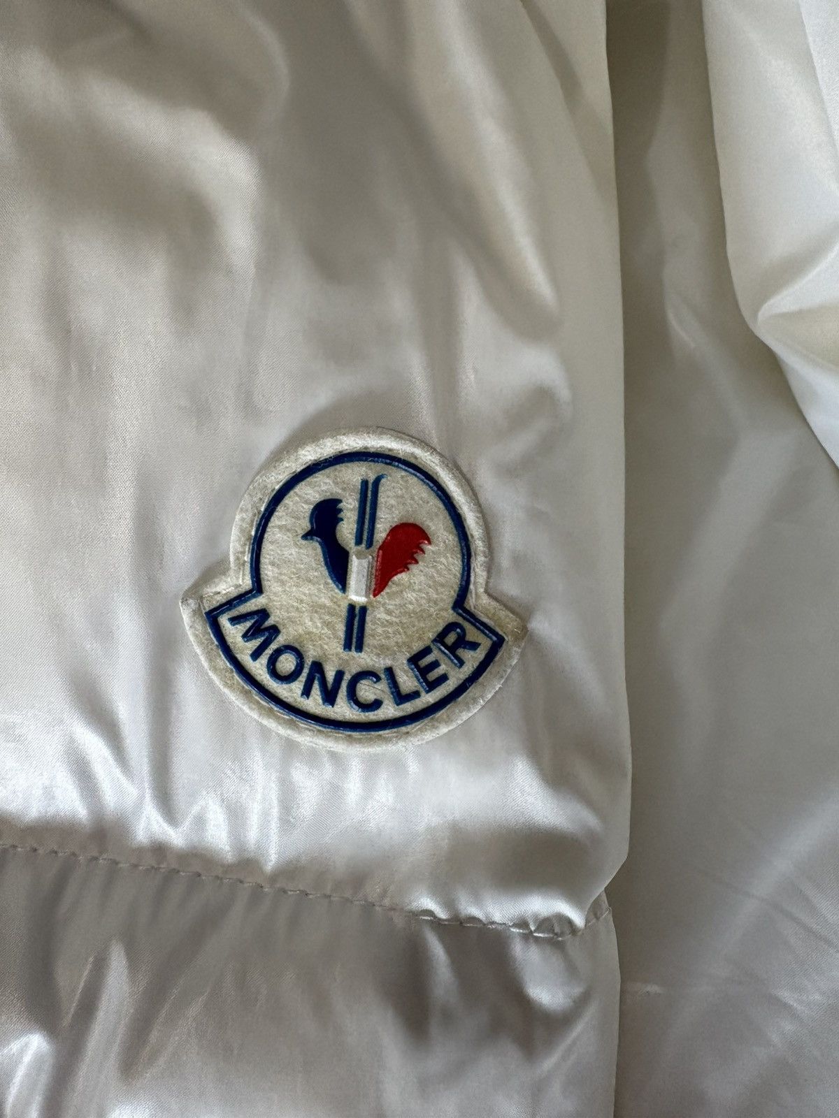 Moncler Grenoble Extremely Rare 1970s Vintage Moncler Grenoble White Jacket Size US S / EU 44-46 / 1 - 9 Thumbnail