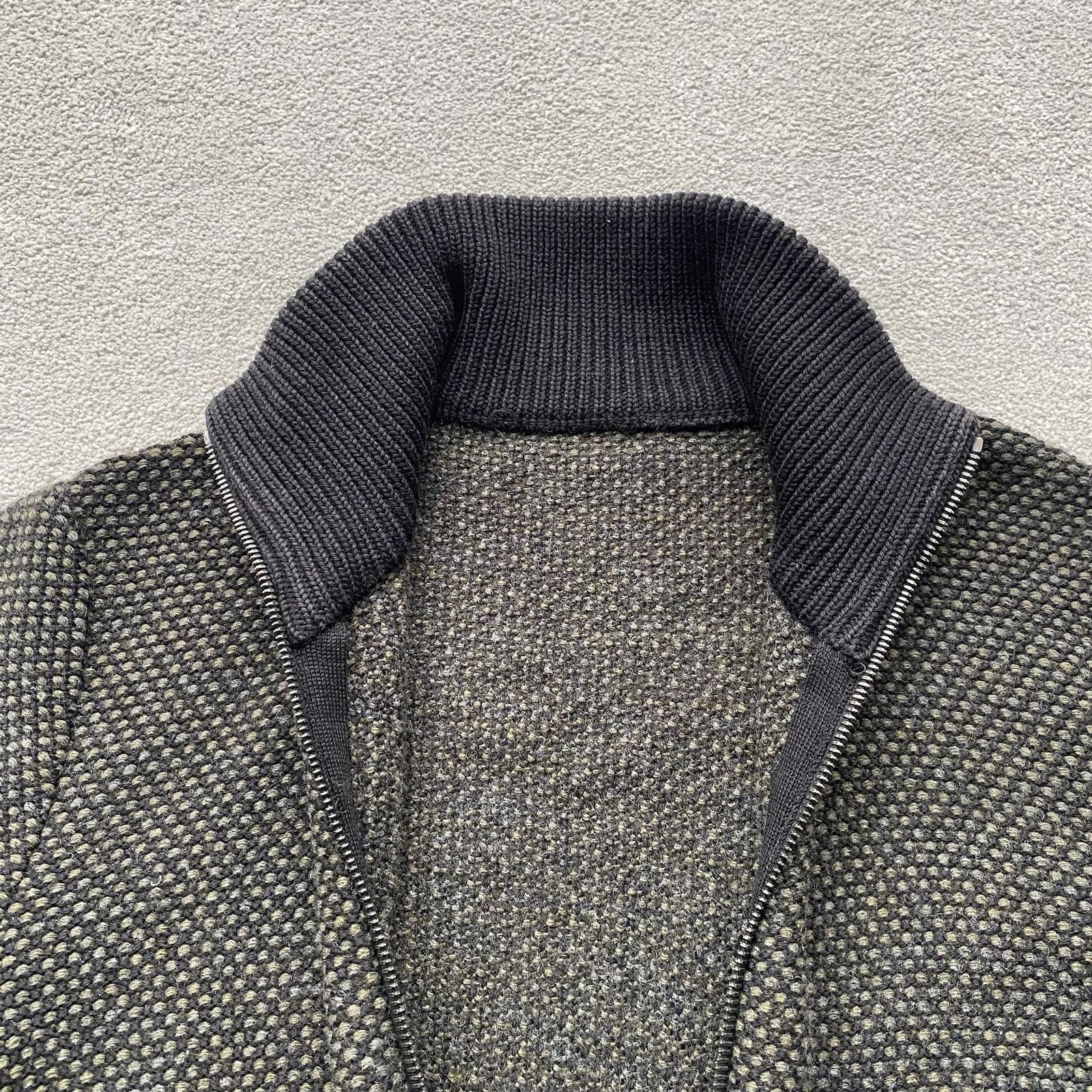Prada Prada Wool Cashmere Blend Zip Up Jumper Sweater Dual Zip Size M / US 6-8 / IT 42-44 - 6 Thumbnail