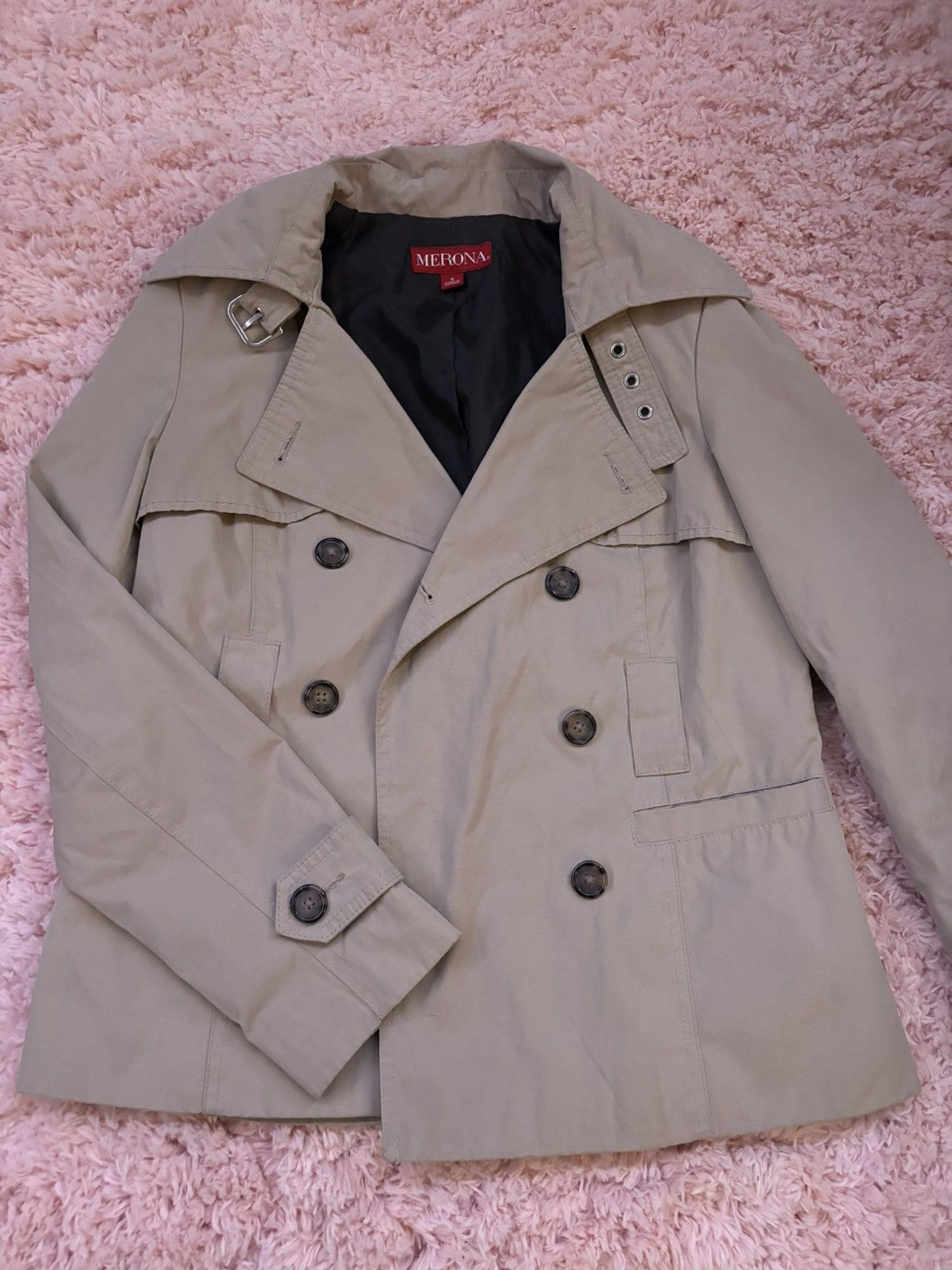 Merona Merona Trench peacoat Size S / US 4 / IT 40 - 1 Thumbnail