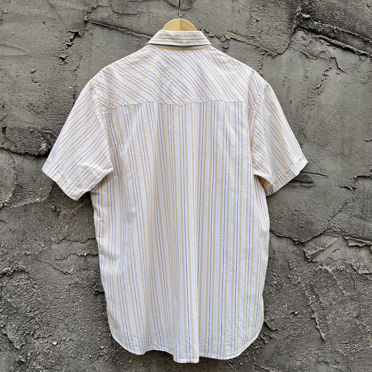 Issey Miyake 2000s - vintage kansai yamamoto stripe shirt Size US L / EU 52-54 / 3 - 5 Thumbnail
