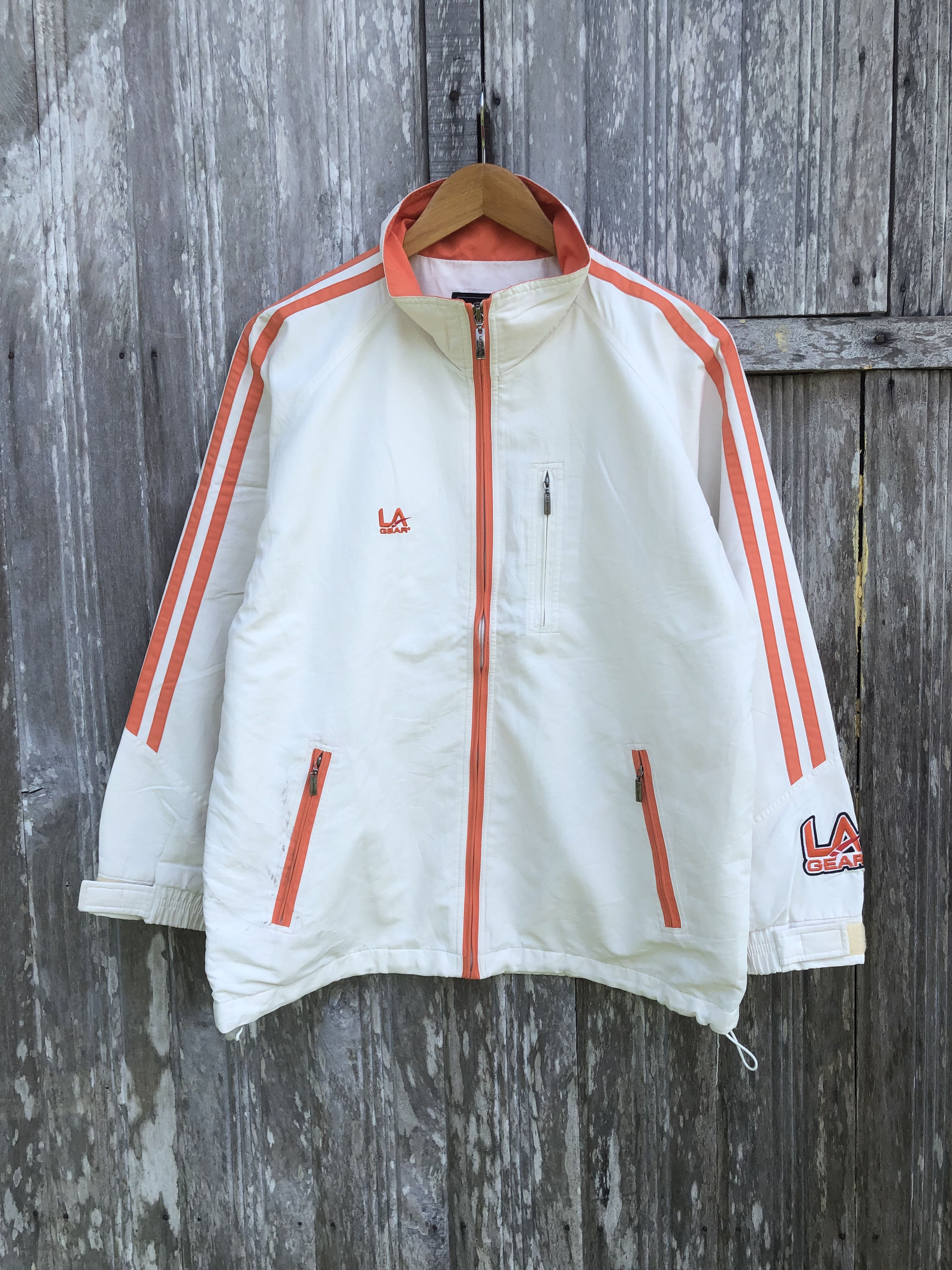 Vintage Vintage Archived LA Gear Zipper Windbreaker Jacket Size US L / EU 52-54 / 3 - 1 Thumbnail
