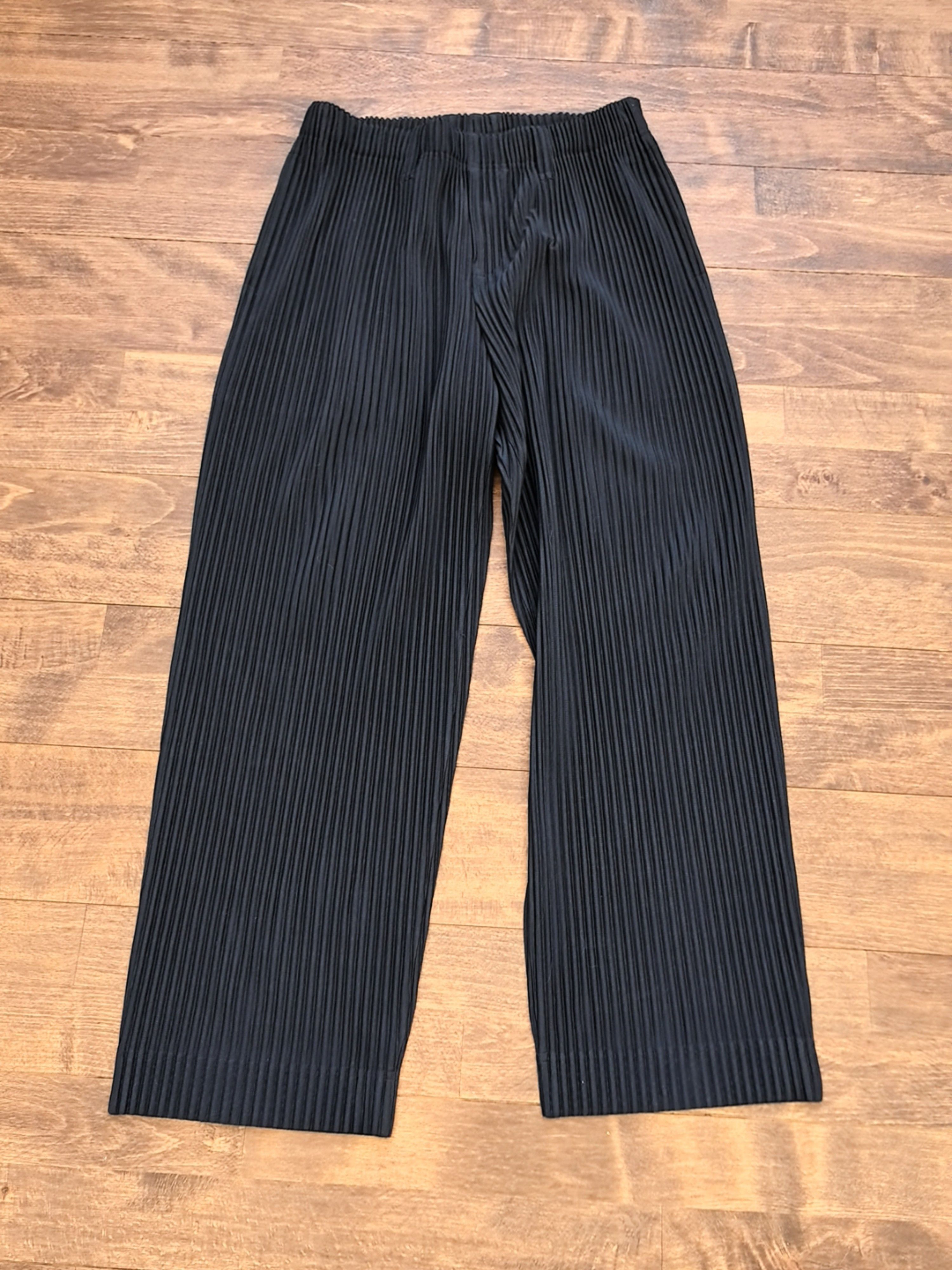 Issey Miyake Homme Plissé Issey Miyake Pleated Casual Pants Size 1 Size US 28 / EU 44 - 1 Thumbnail