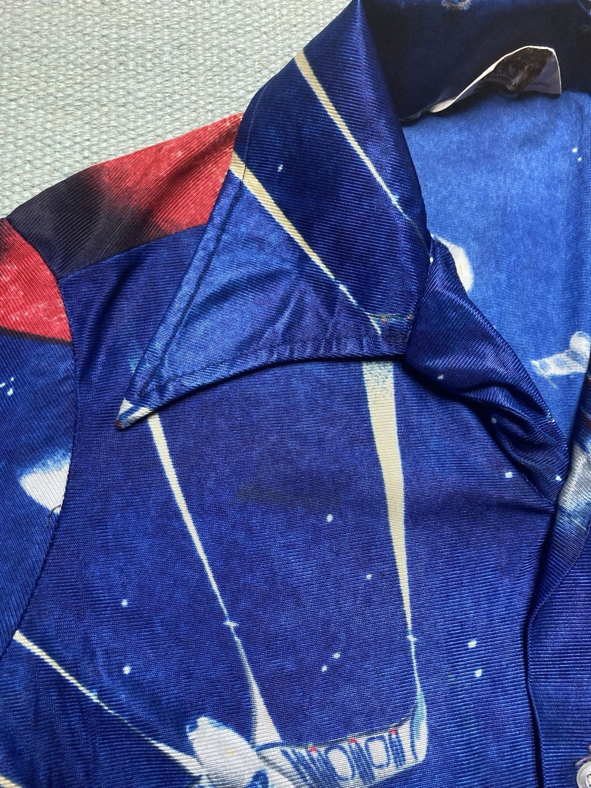 Vintage Vtg 70s button shirt outer space disco boys 18 women’s small Size S / US 4 / IT 40 - 5 Thumbnail