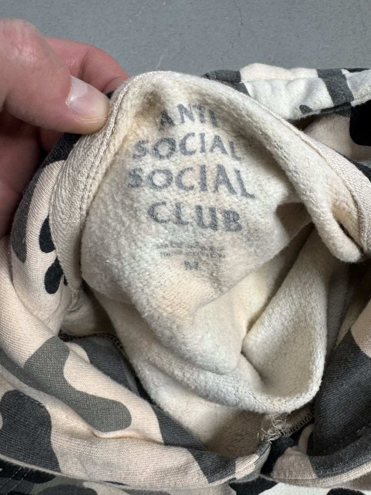 Anti Social Social Club ASSC Anti Social Social Club camo hoodie Size US M / EU 48-50 / 2 - 4 Thumbnail