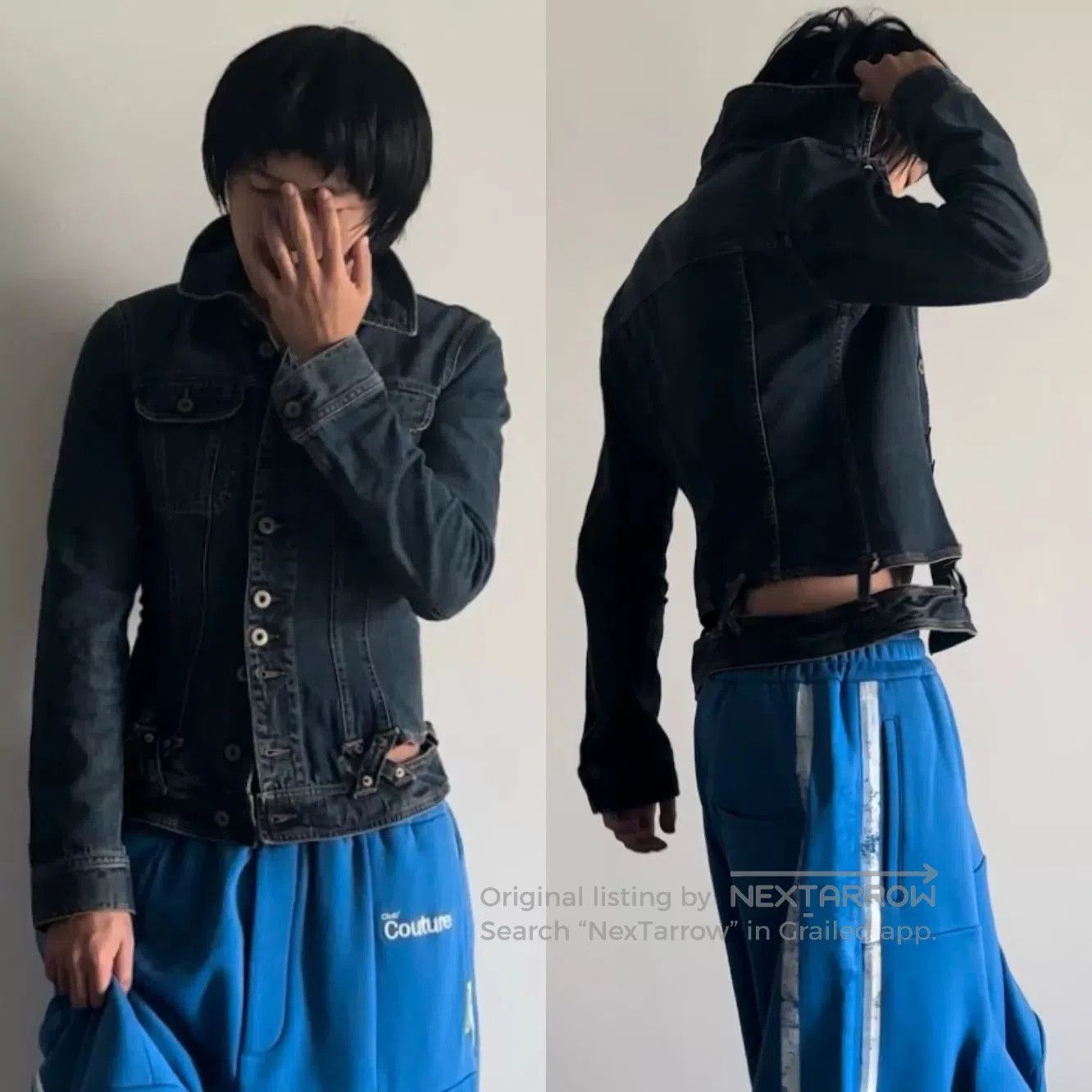 Dolce & Gabbana Dolce&Gabbana Denim Jacket with Cutout Design. Size US XS / EU 42 / 0 - 1 Thumbnail