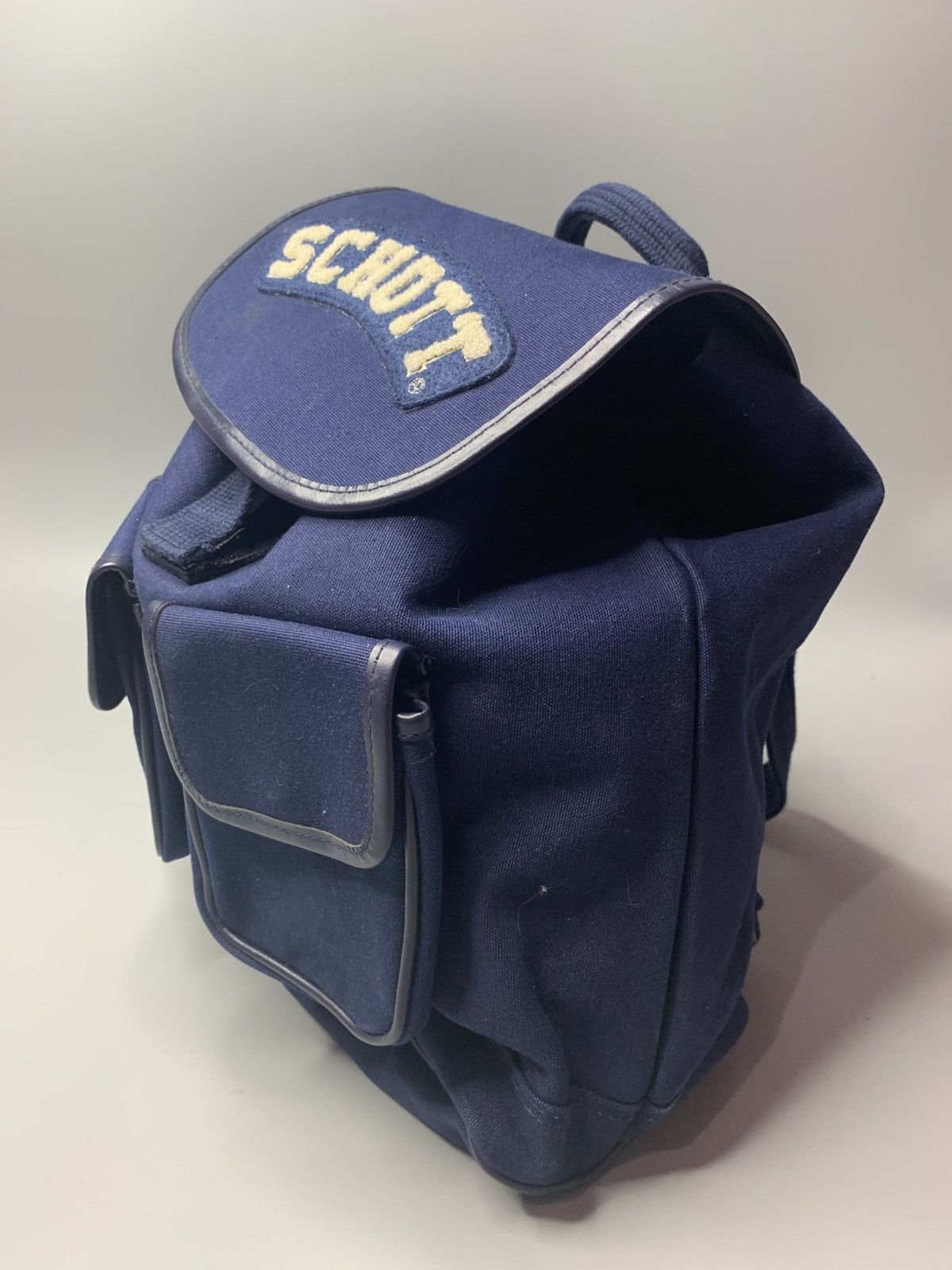 Schott Schott Vintage Canvass Backpack Size ONE SIZE - 3 Thumbnail