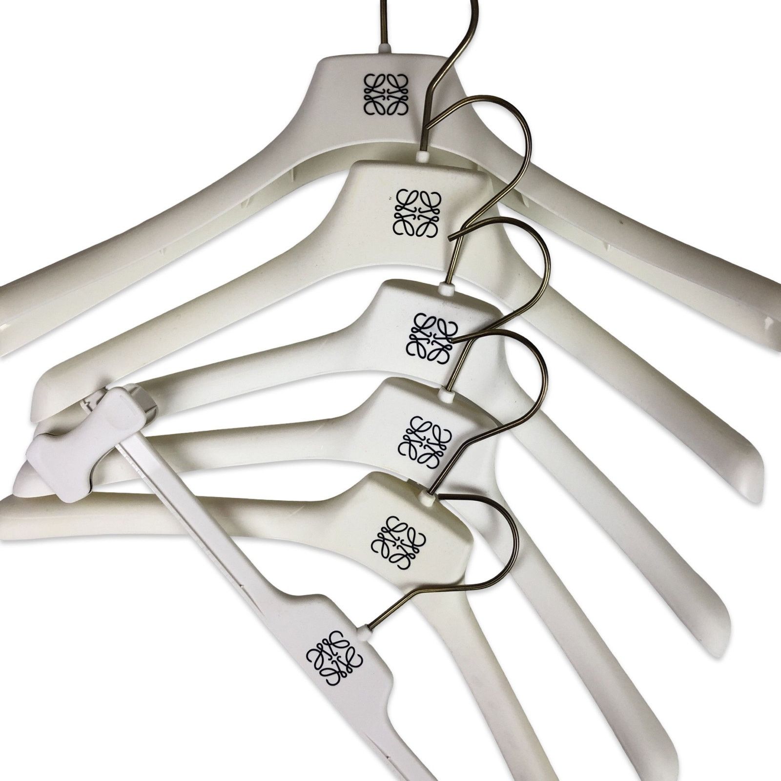 Loewe Loewe Logo Premium Made in Italy White Hangers Size ONE SIZE - 2 Thumbnail