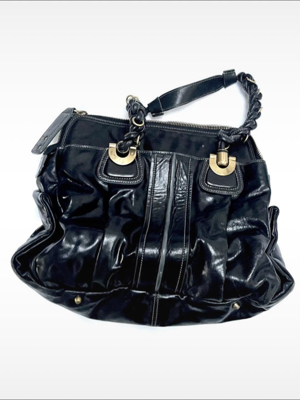 Chloe Chloé - Black leather Héloïse handbag - Excellent condition Size ONE SIZE - 7 Thumbnail