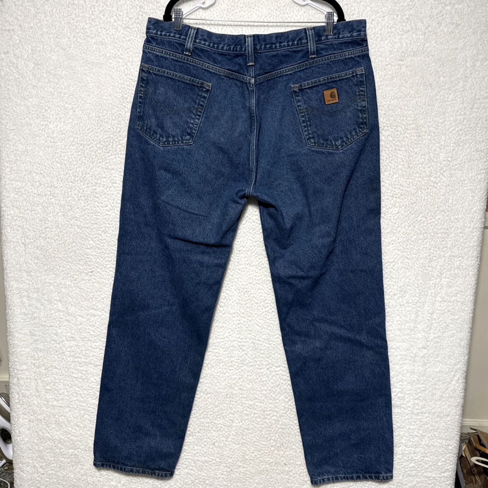 Carhartt Carhartt Jeans Denim Blue 100% Cotton Relaxed Fit 40x34 Men’s Regular Size 40 Blue Straight Jeans Mens Size US 40 / EU 56 - 2 Thumbnail