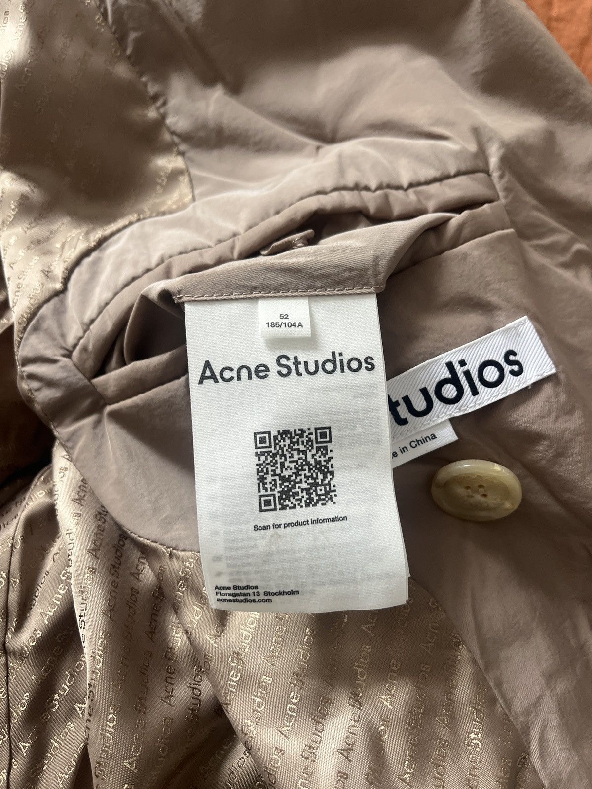 Acne Studios Technical Trench Coat Size US L / EU 52-54 / 3 - 5 Thumbnail