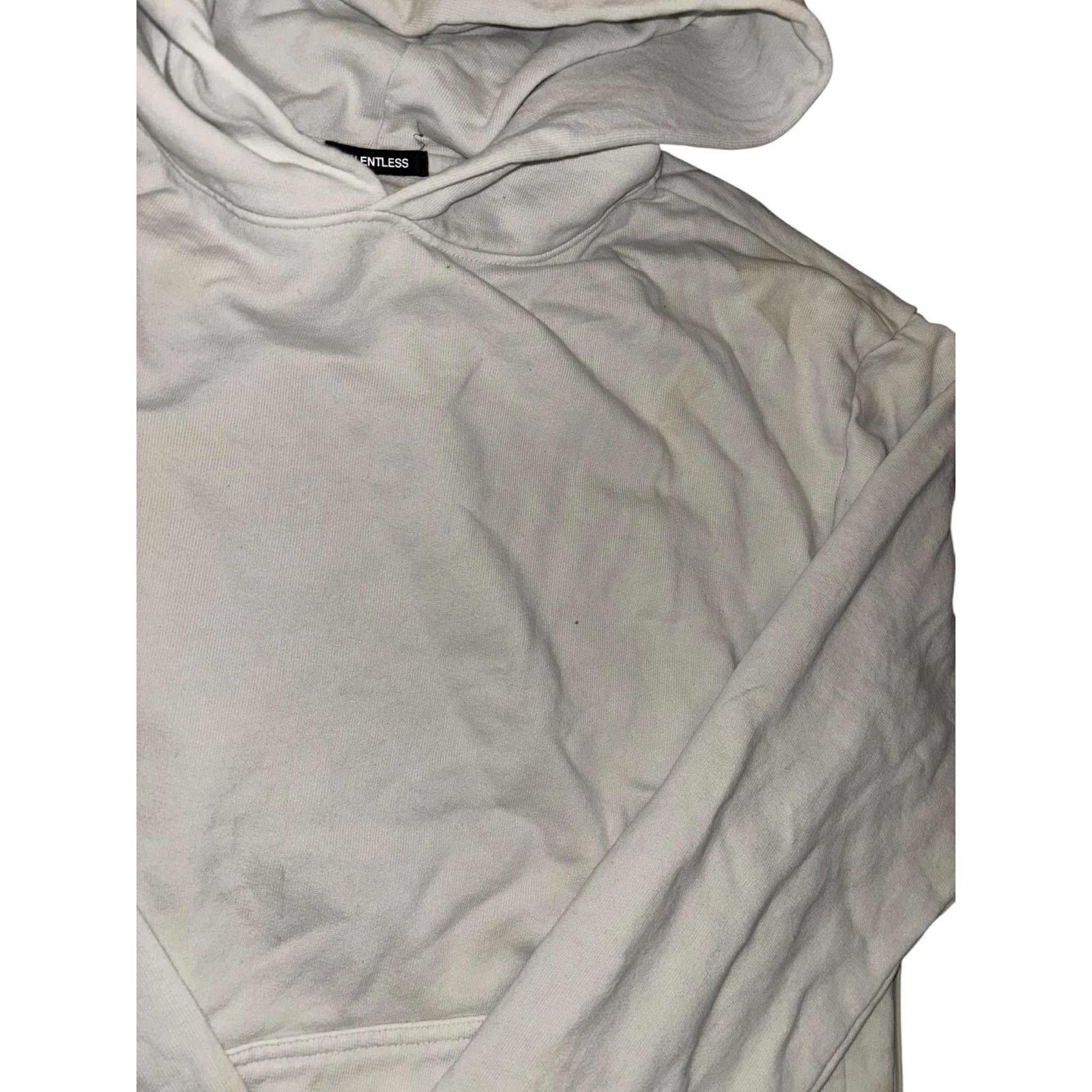 Talentless Men's Talentless Pullover Heavy Weight Hoodie Beige White LG Size US L / EU 52-54 / 3 - 4 Thumbnail